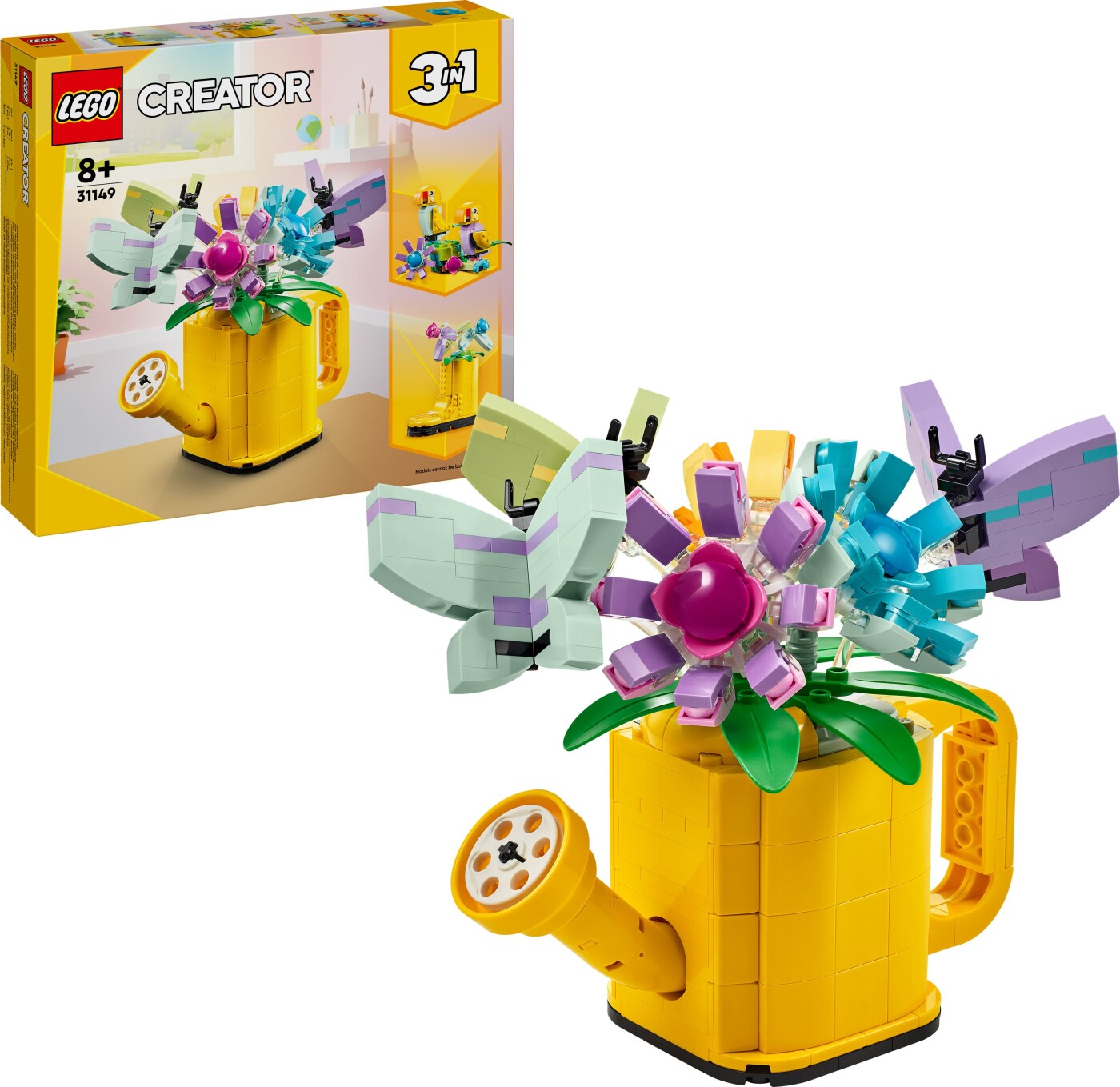 Billede af Lego Creator 3-in-1 - Blomster I Vandkande - 31149 hos Gucca.dk
