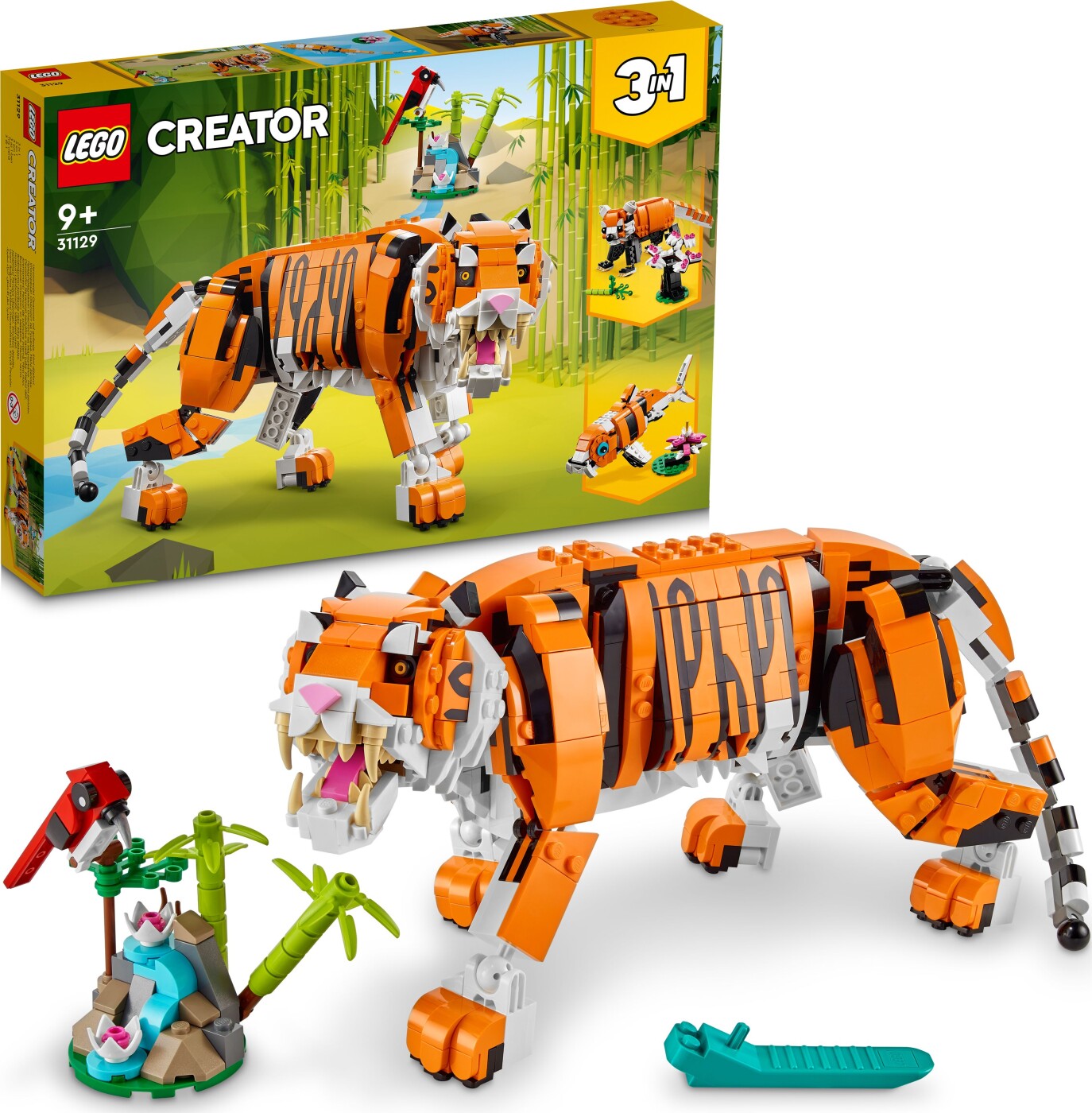 Billede af Lego Creator 3 In 1 - Majestætisk Tiger - 31129