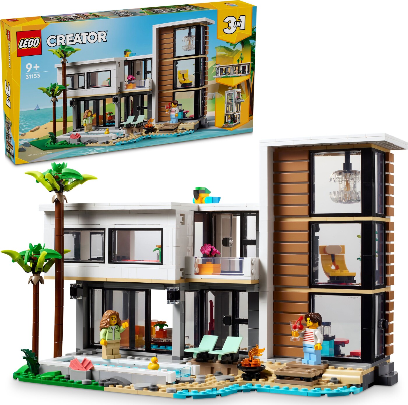 Lego Creator 3-in-1 - Moderne Hus - 31153