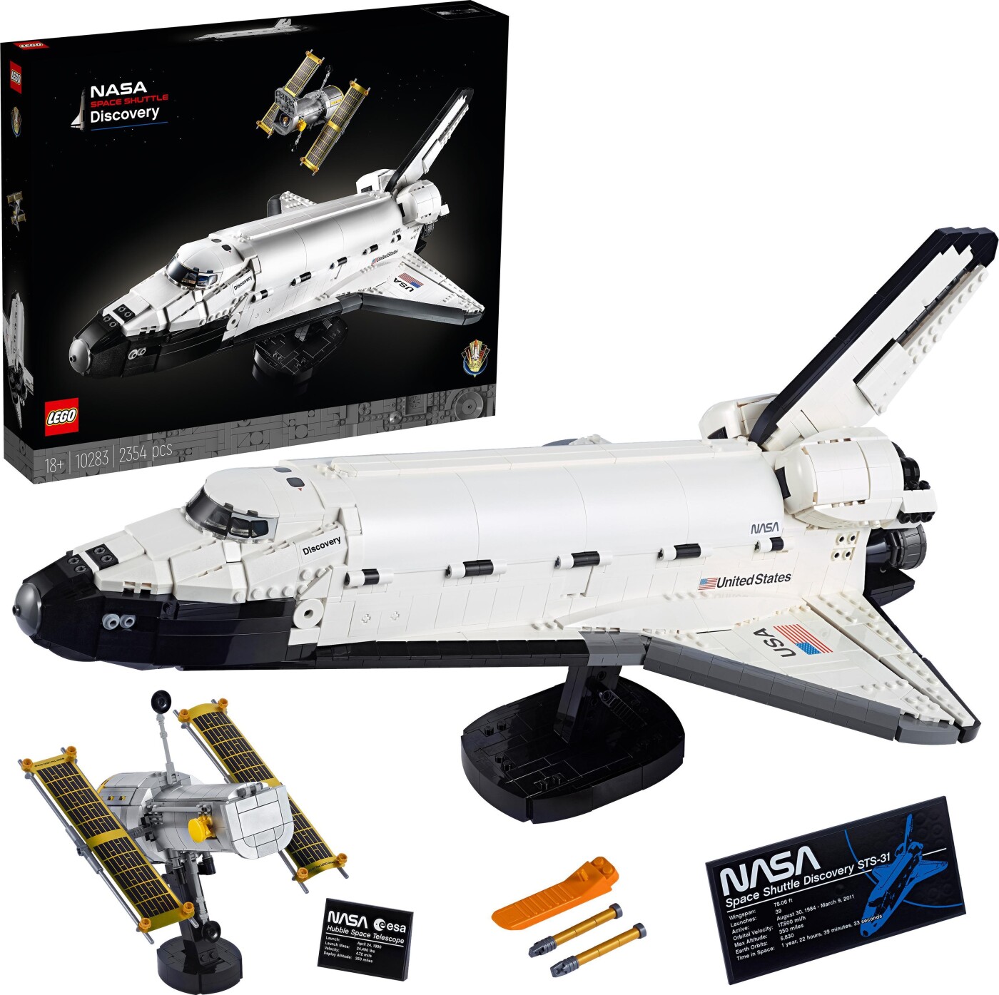 Billede af Lego Creator Expert - Nasa Space Shuttle Discovery - 10283 hos Gucca.dk