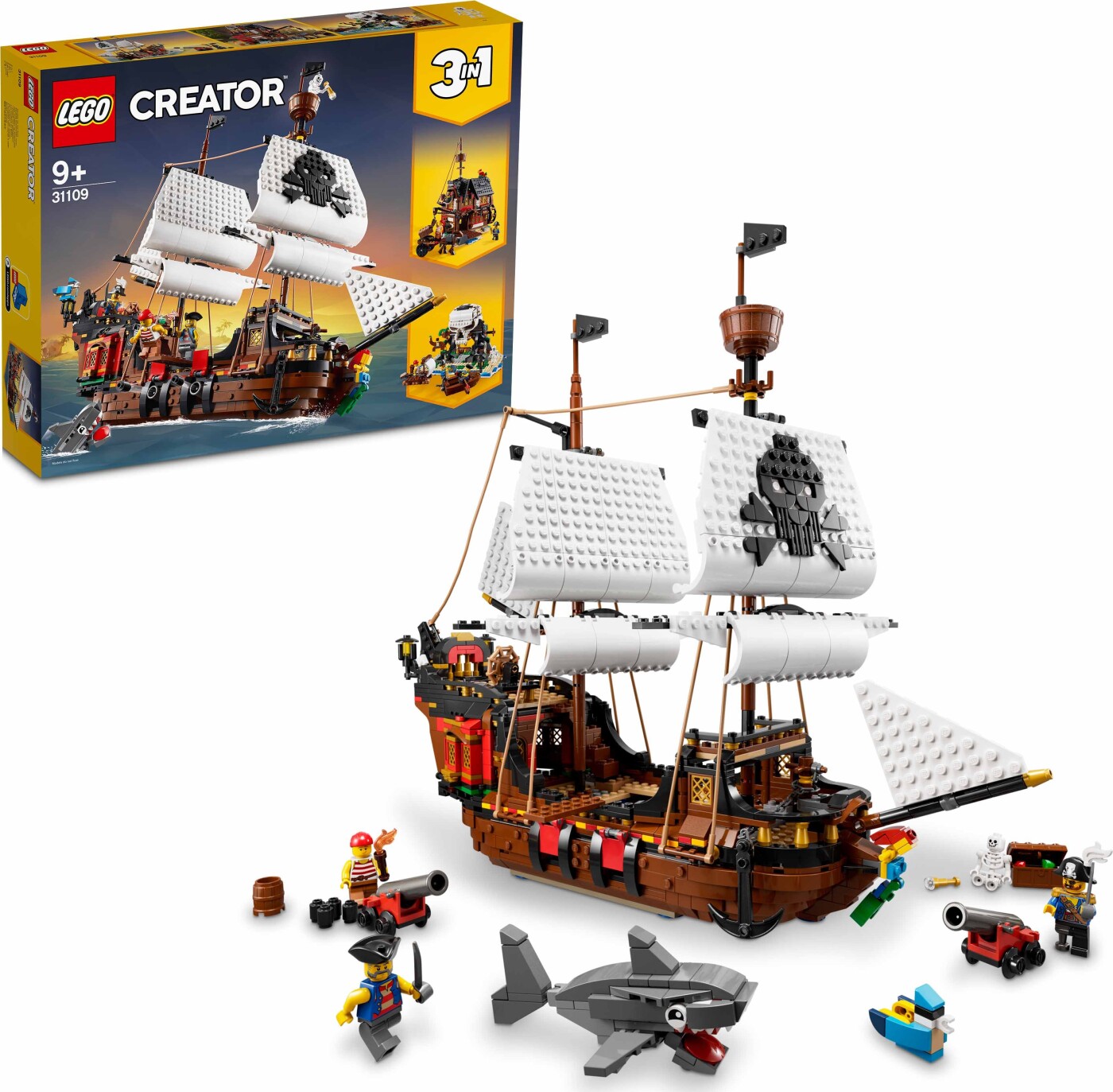 Billede af Lego Creator 3-in-1 - Piratskib - 31109 hos Gucca.dk