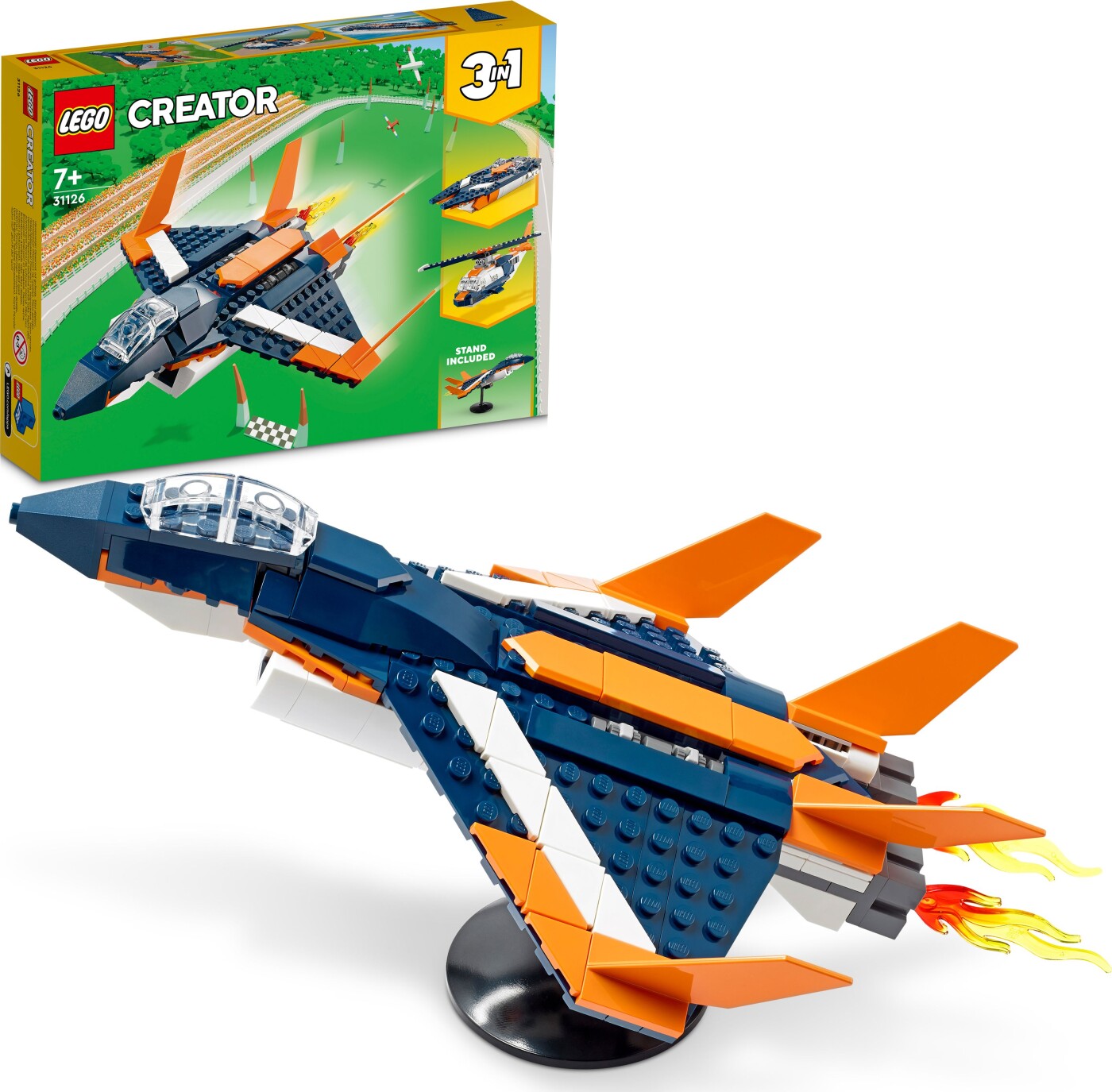 Billede af Lego Creator 3-in-1 - Supersonisk Jet - 31126