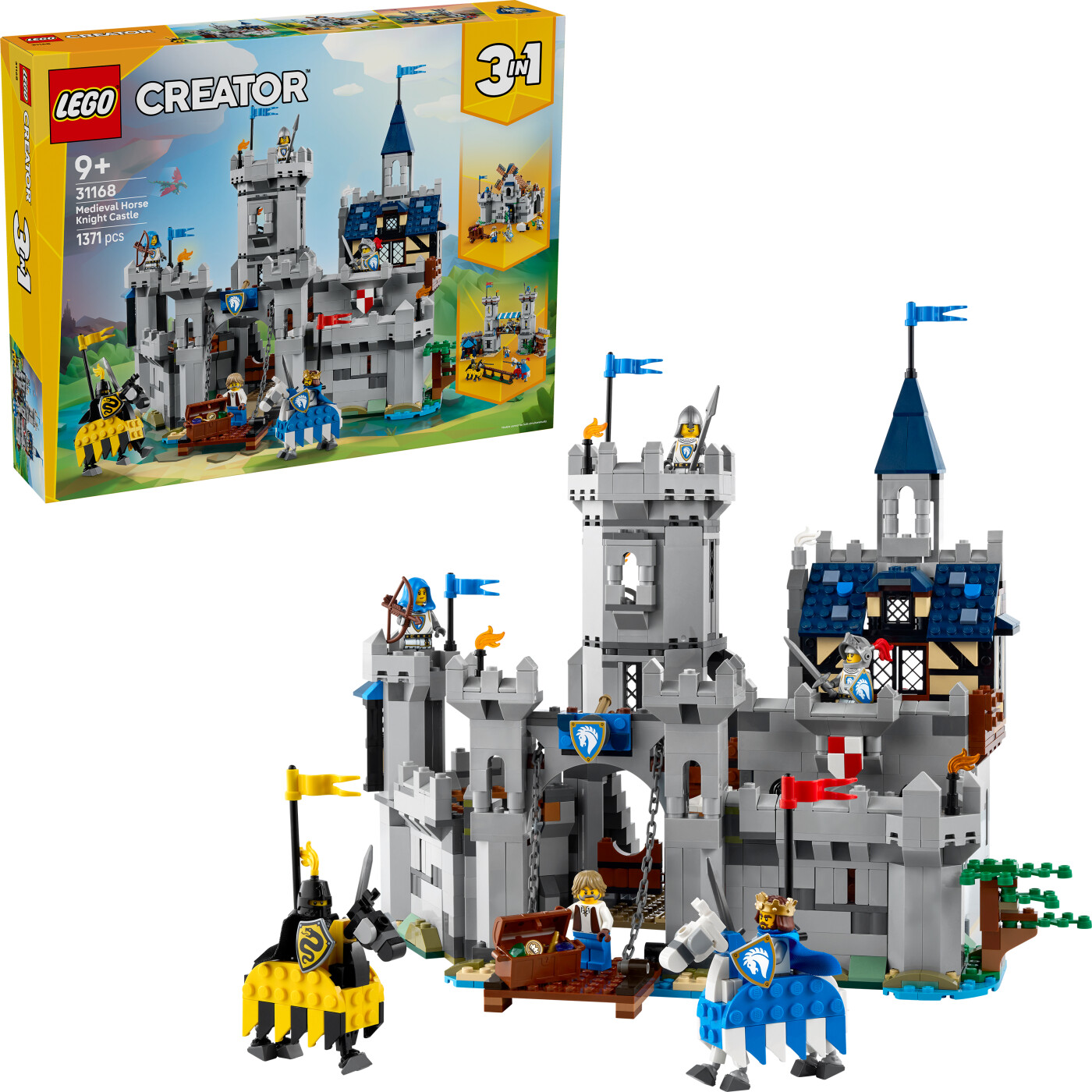 Lego Creator 3 In 1 - Hesteriddernes Middelalderborg