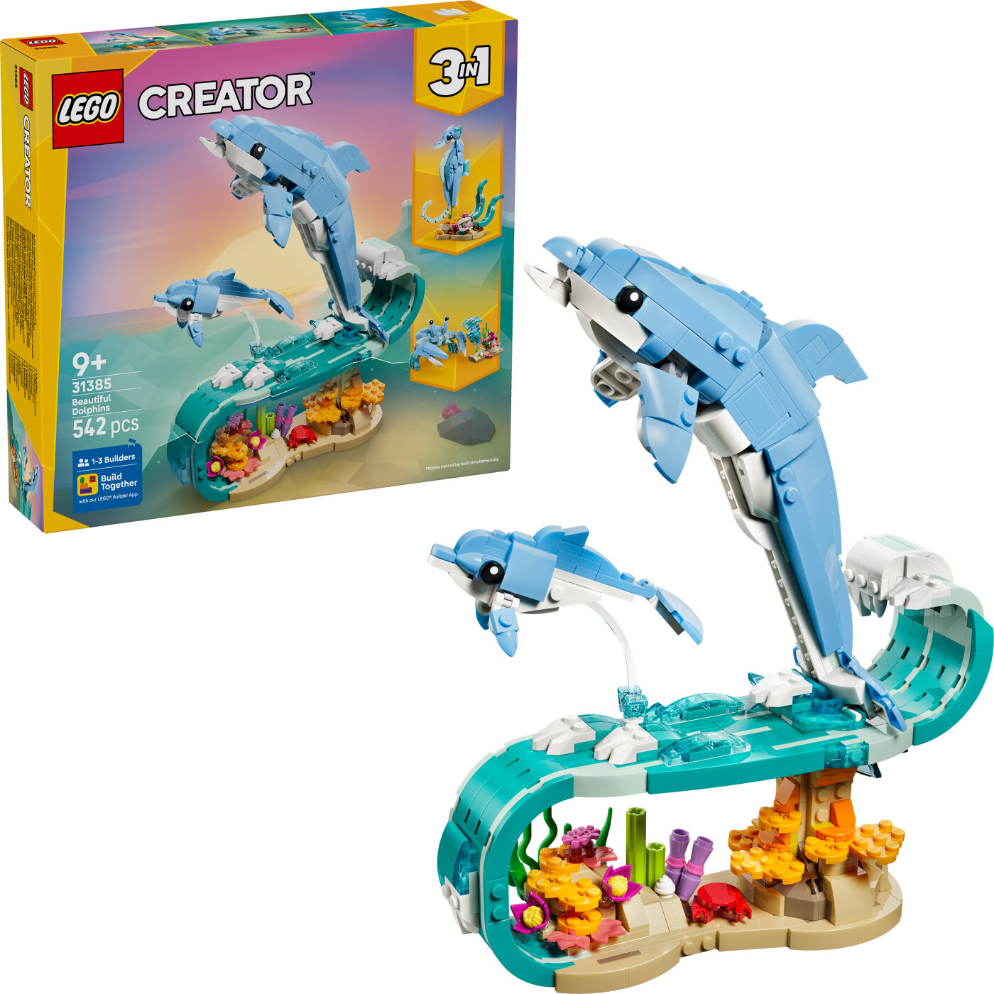 Lego 31385 - Beautiful Dolphins - Creator