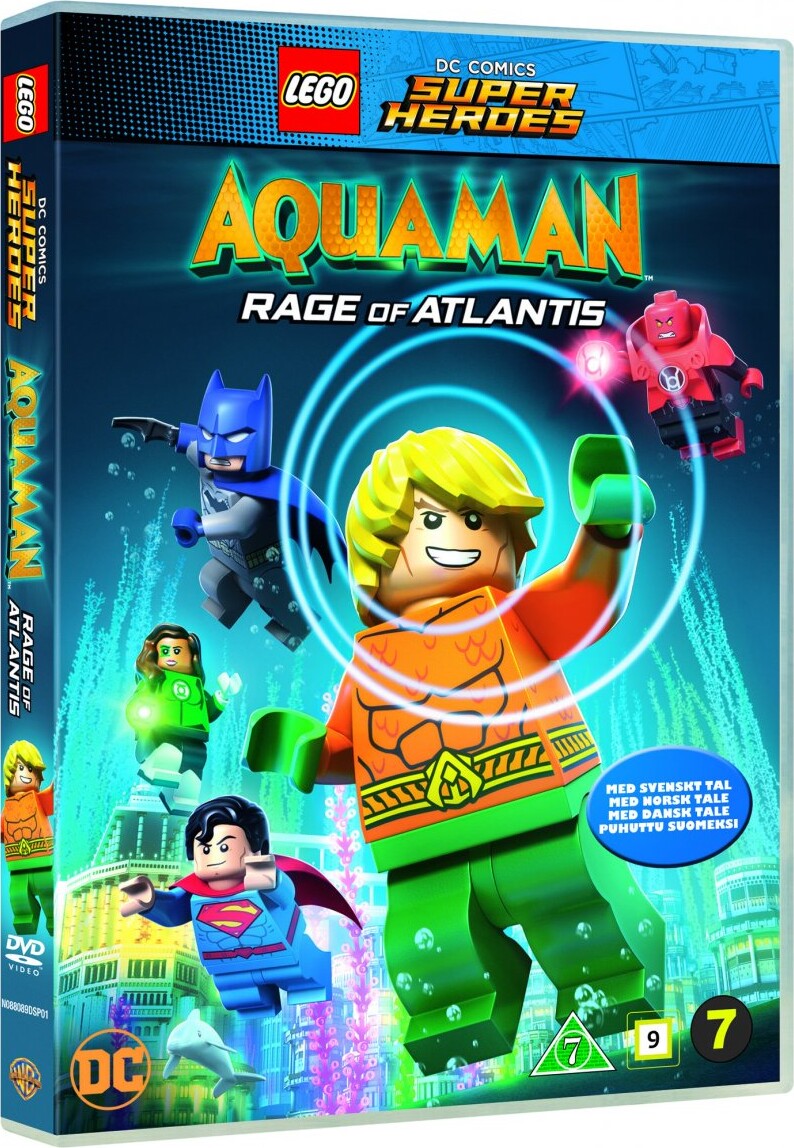 Aquaman Lego Movie - Rage Of Atlantis - DVD - Film