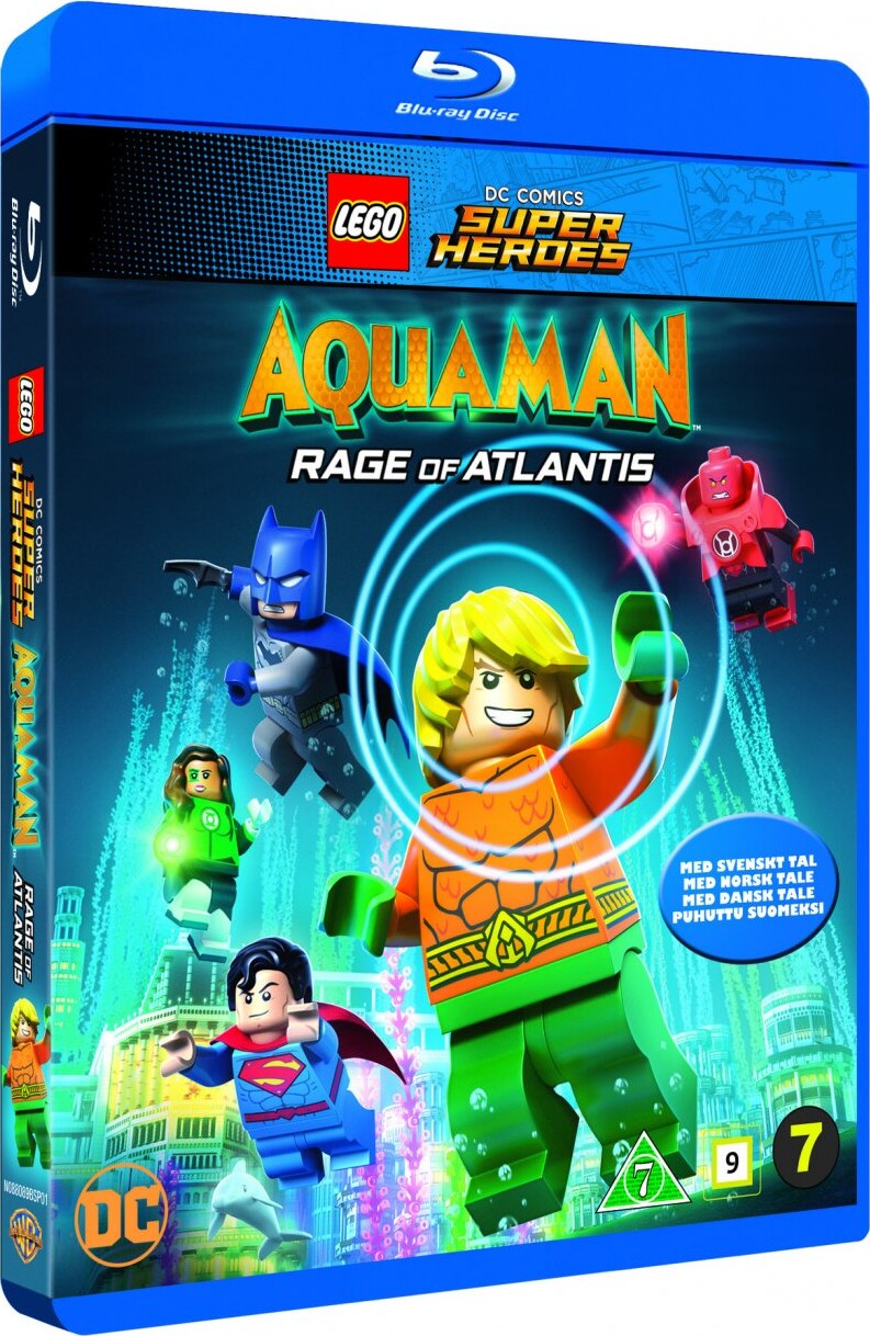 Aquaman Lego Movie - Rage Of Atlantis - Blu-Ray