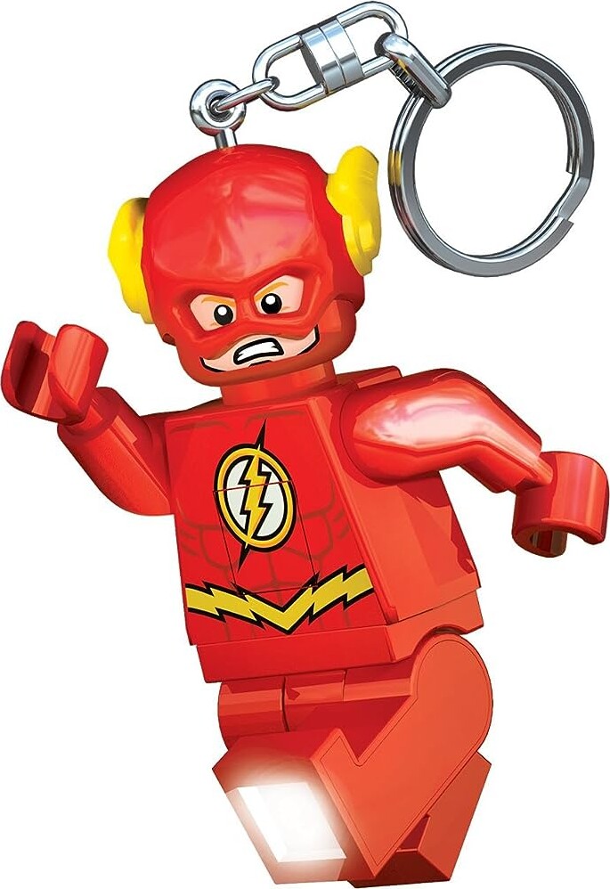 Lego - Nøglering Med Lys - The Flash - Dc Comics