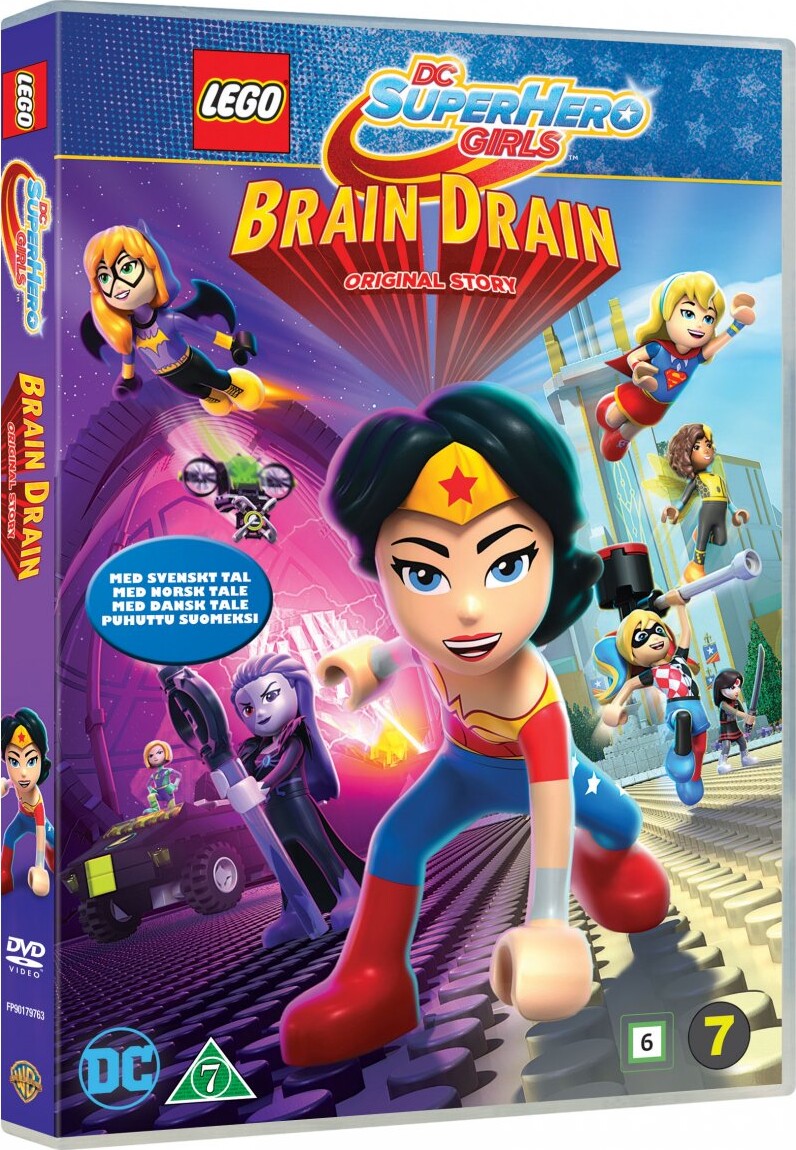 Lego Dc Superhero Girls: Brain Drain - DVD - Film