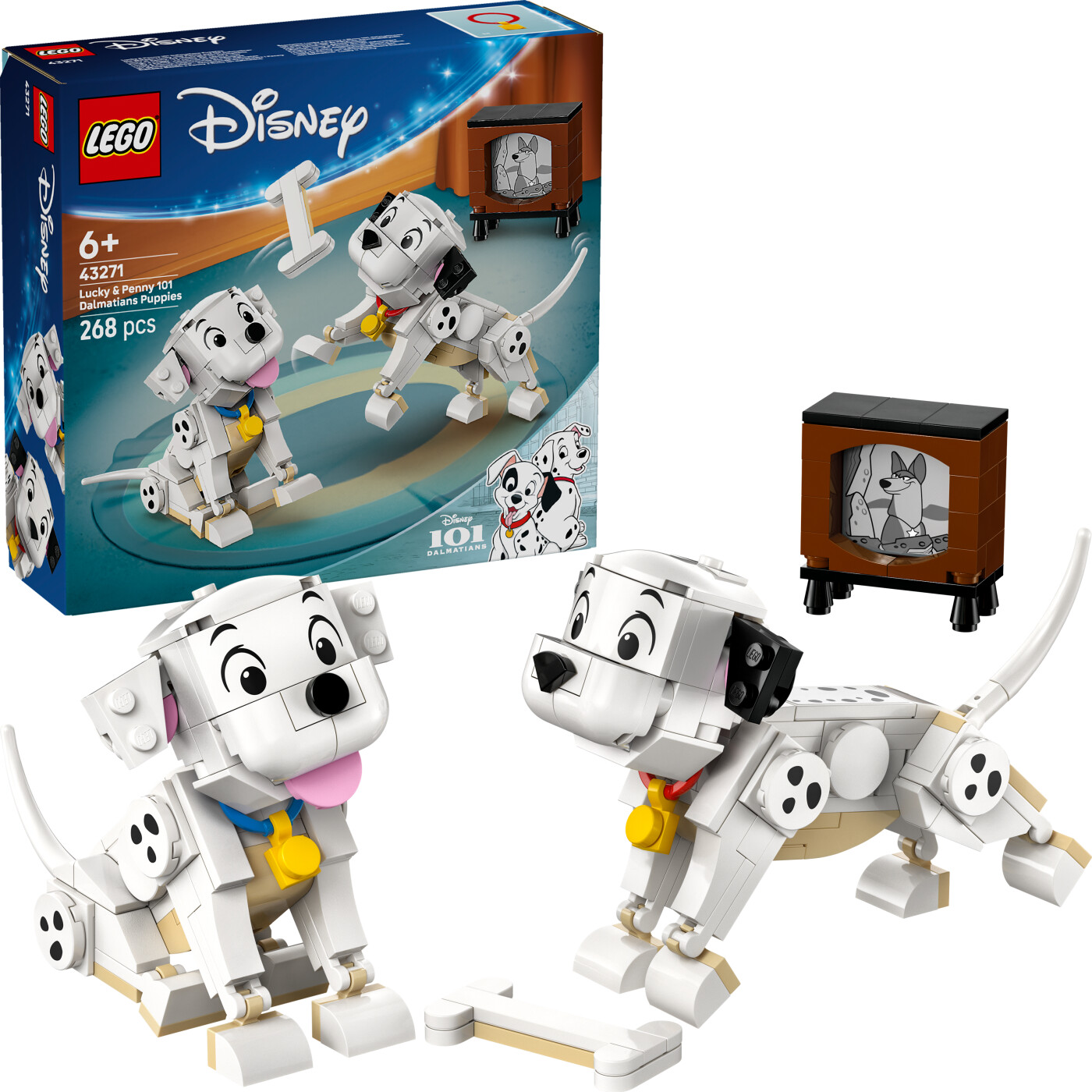 Lego Disney - Lucky Og Penny Fra 101 Dalmatinere