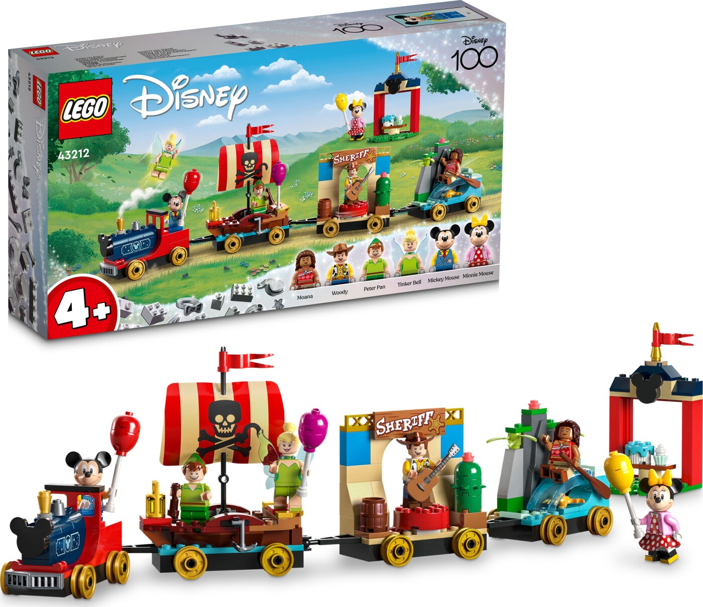 Billede af Lego Disney - Disney-festtog - 43212 hos Gucca.dk