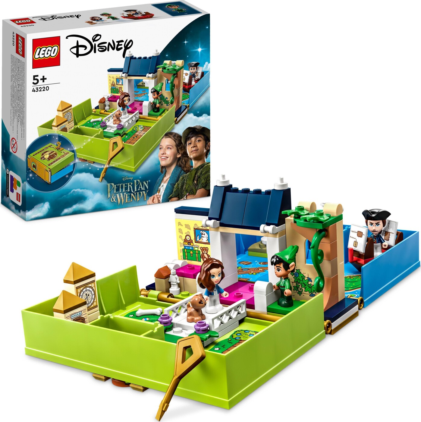 Lego Disney - Peter Pan Og Wendys Bog-eventyr - 43220