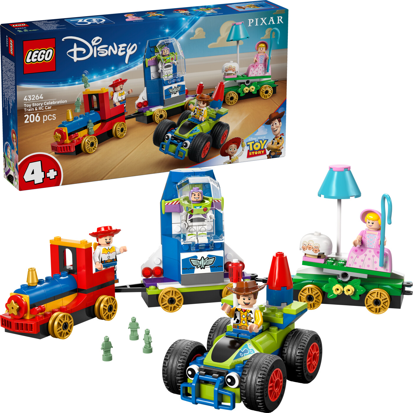 Lego Disney Pixar - Toy Story - Tog Og Fjernstyret Bil