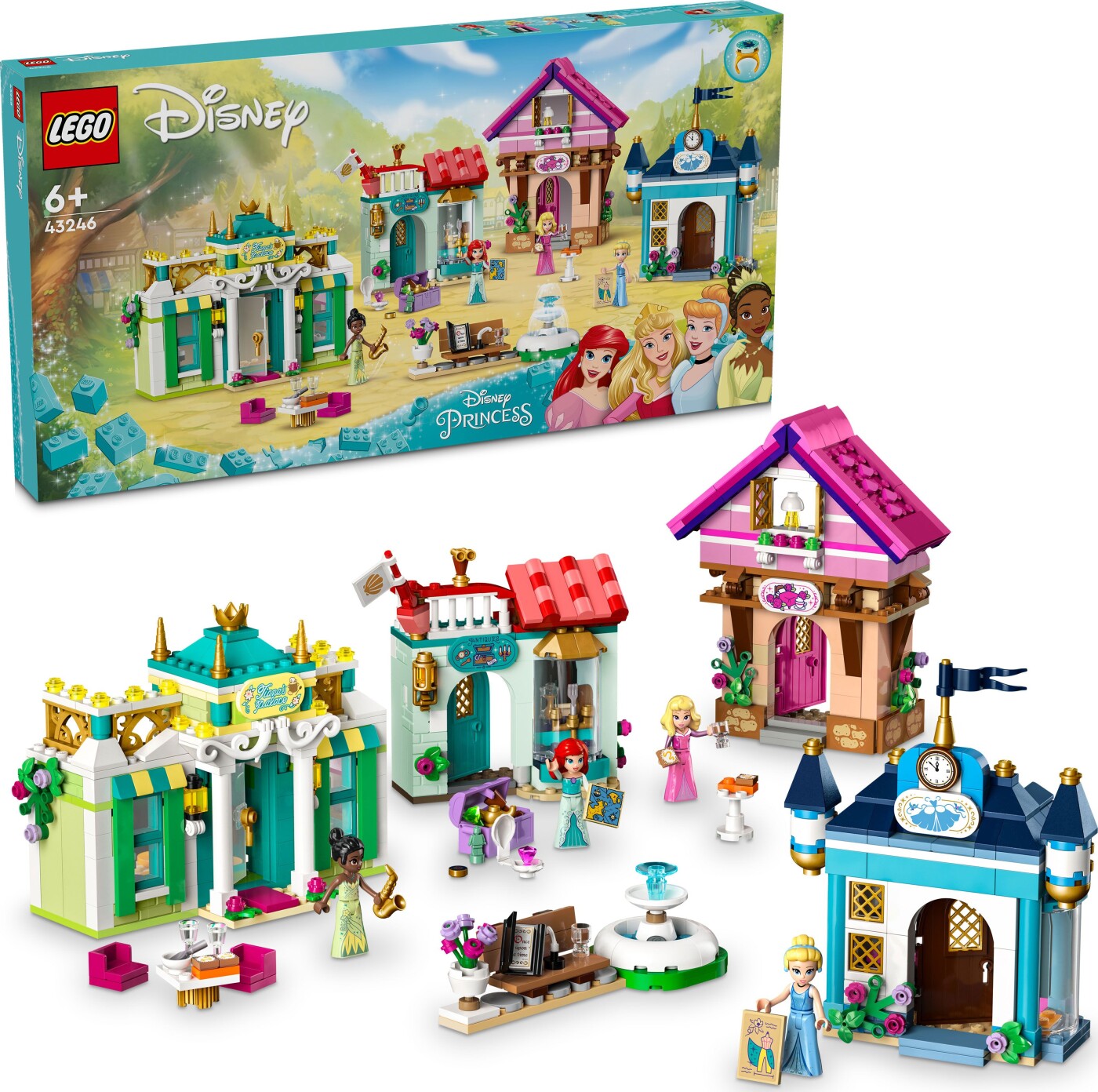 Billede af Lego Disney Princess - Prinsesser På Markedseventyr - 43246