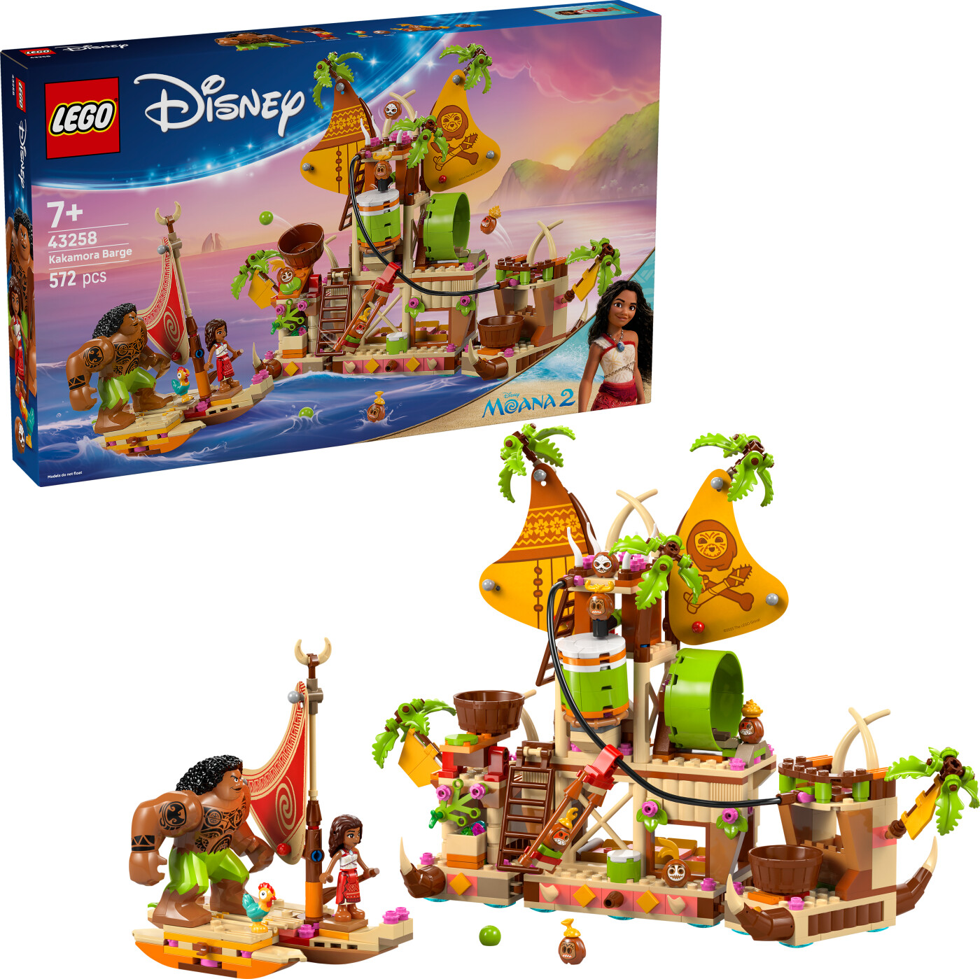 LEGO Disney™ Kakamora-båd