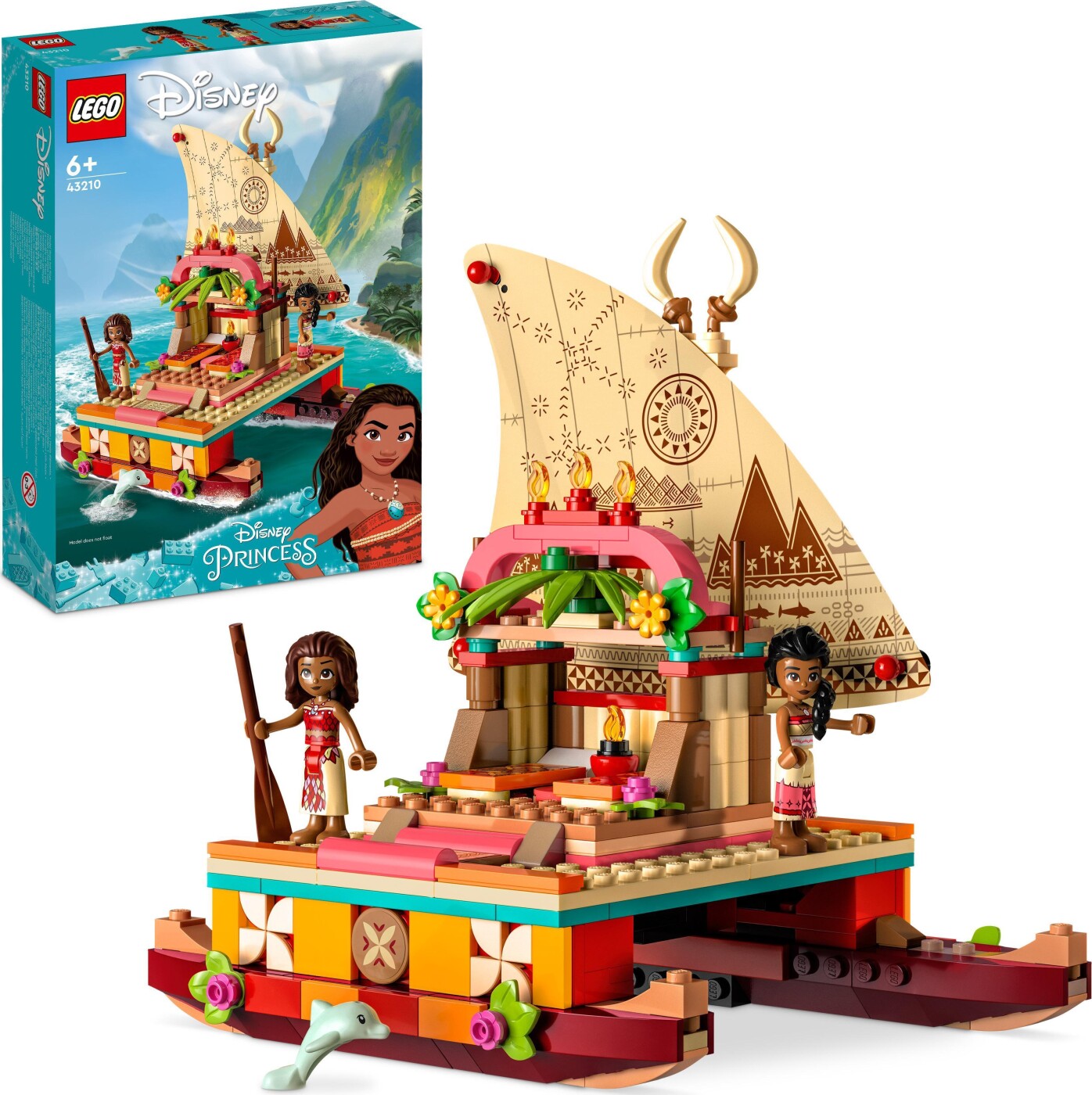 Billede af Lego Disney Princess - Vaianas Vejfinderbåd - 43210