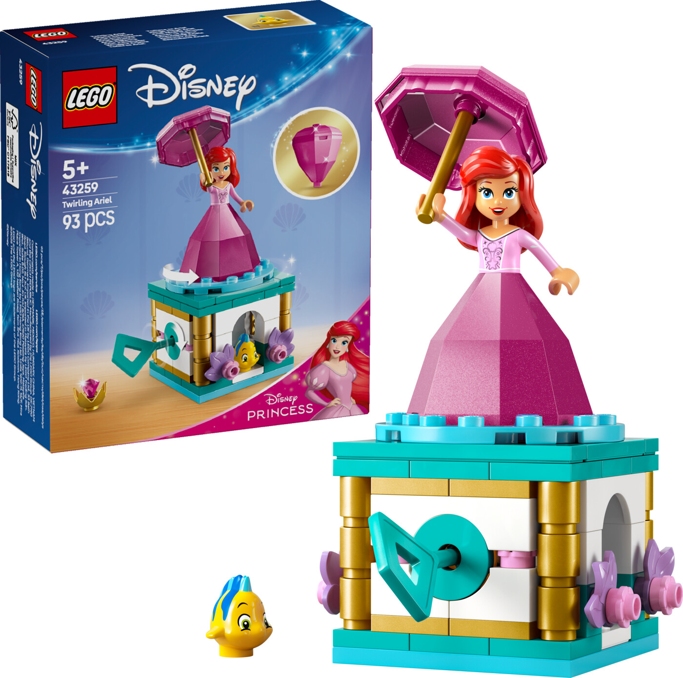 Lego Disney Princess - Snurrende Ariel