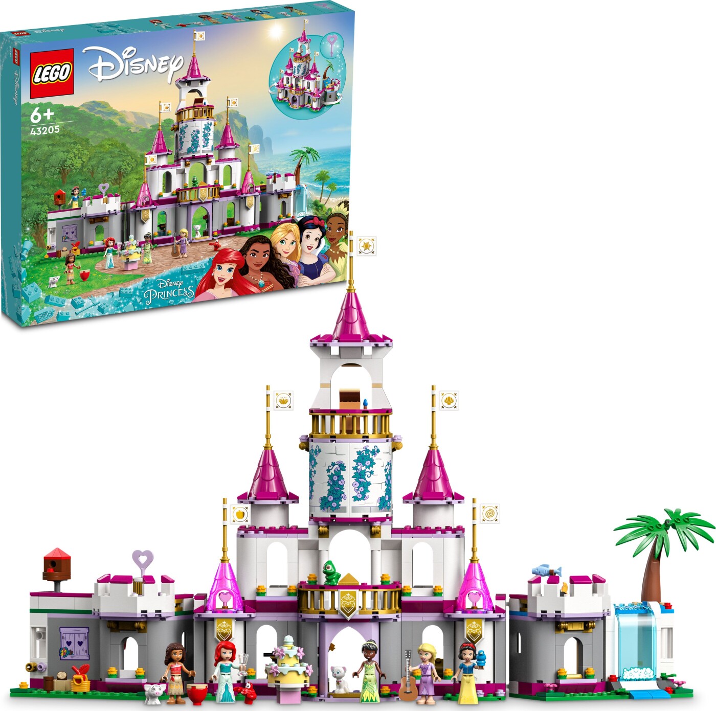 Billede af Lego Disney Princess - Ultimativt Eventyrslot - 43205 hos Gucca.dk