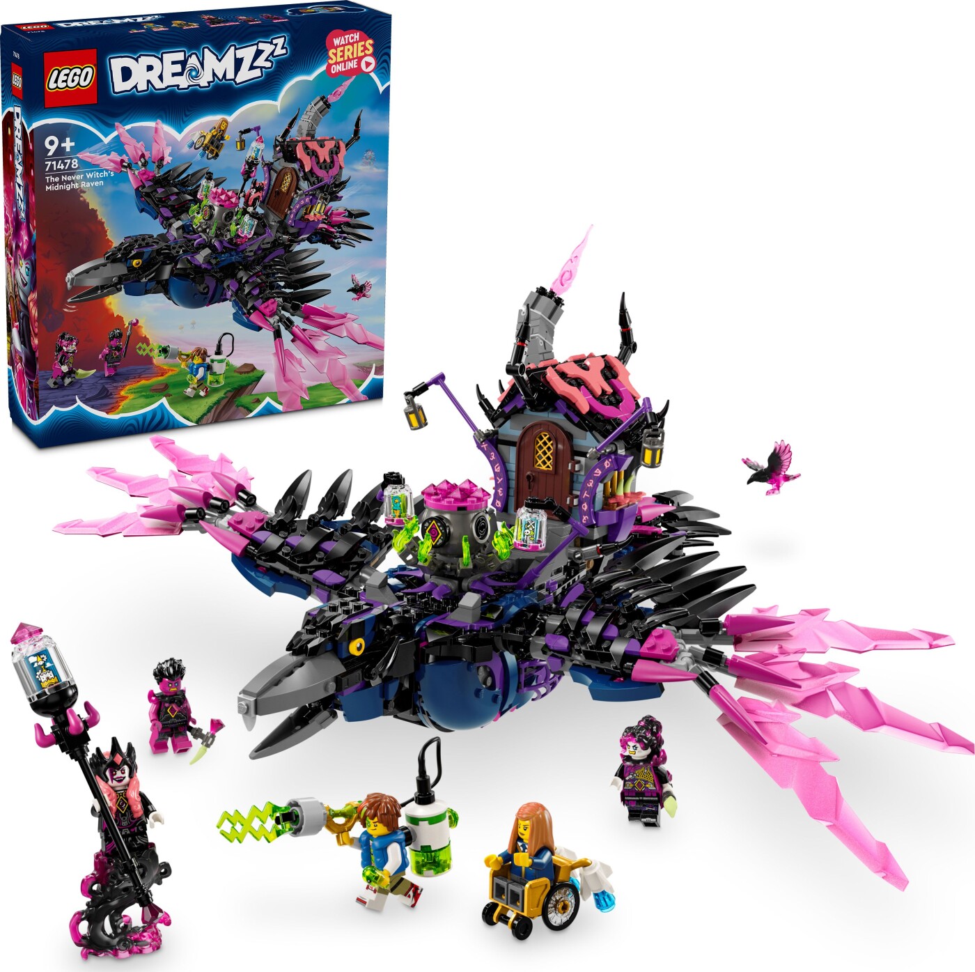 Lego - Dreamzzz - Aldrig-heksens Midnatsravn (71478)