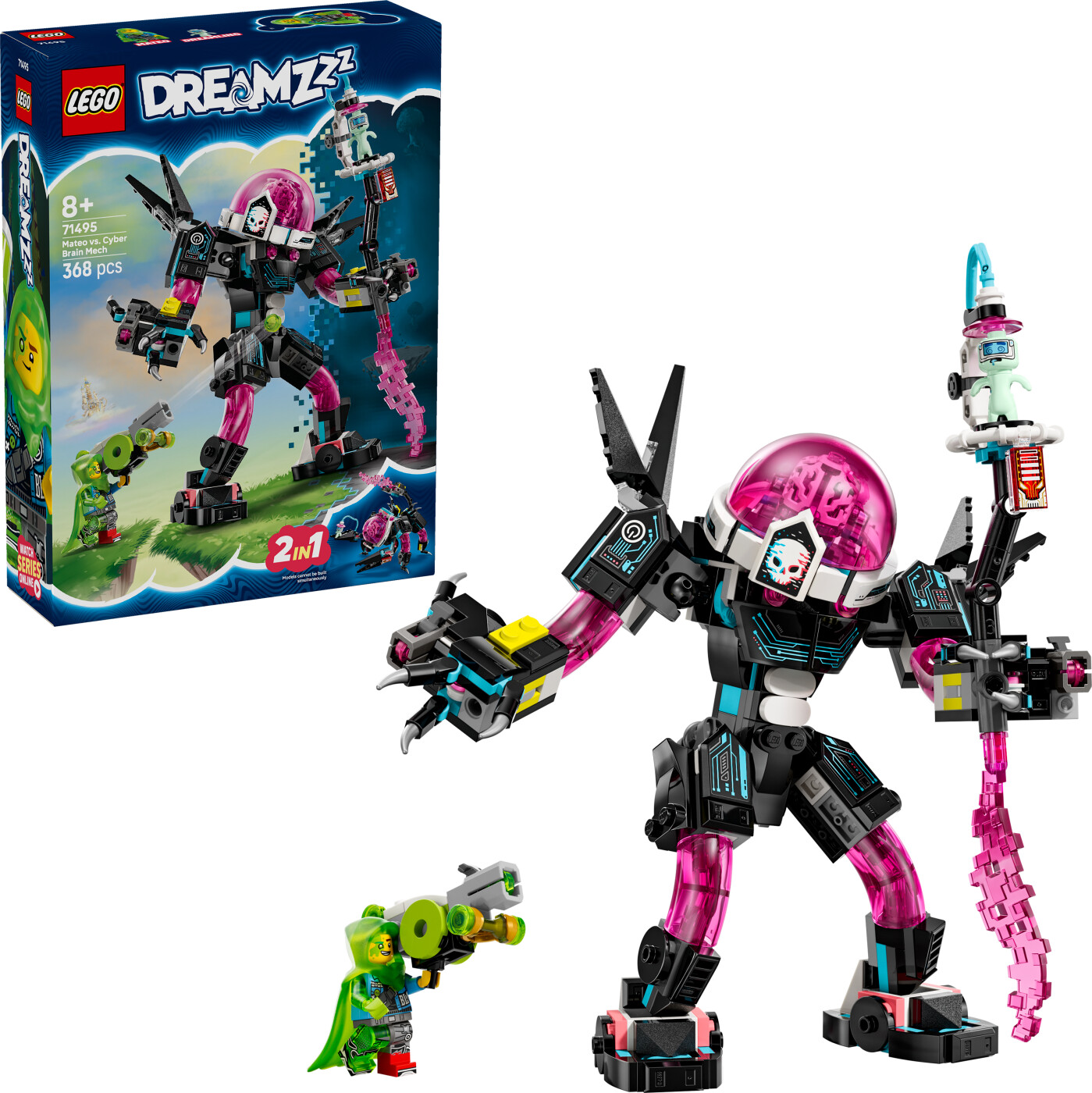 Lego Dreamzzz - Mateo Mod Cyberhjerne - mech