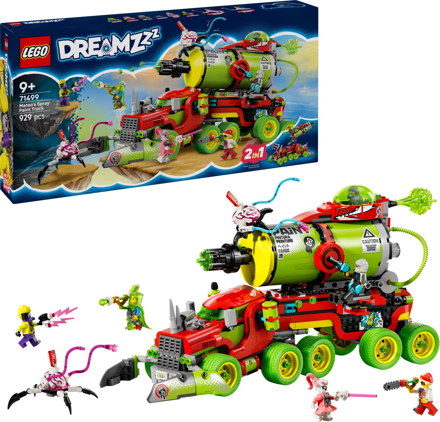 LEGO DREAMZzz Mateos spraydåsevogn