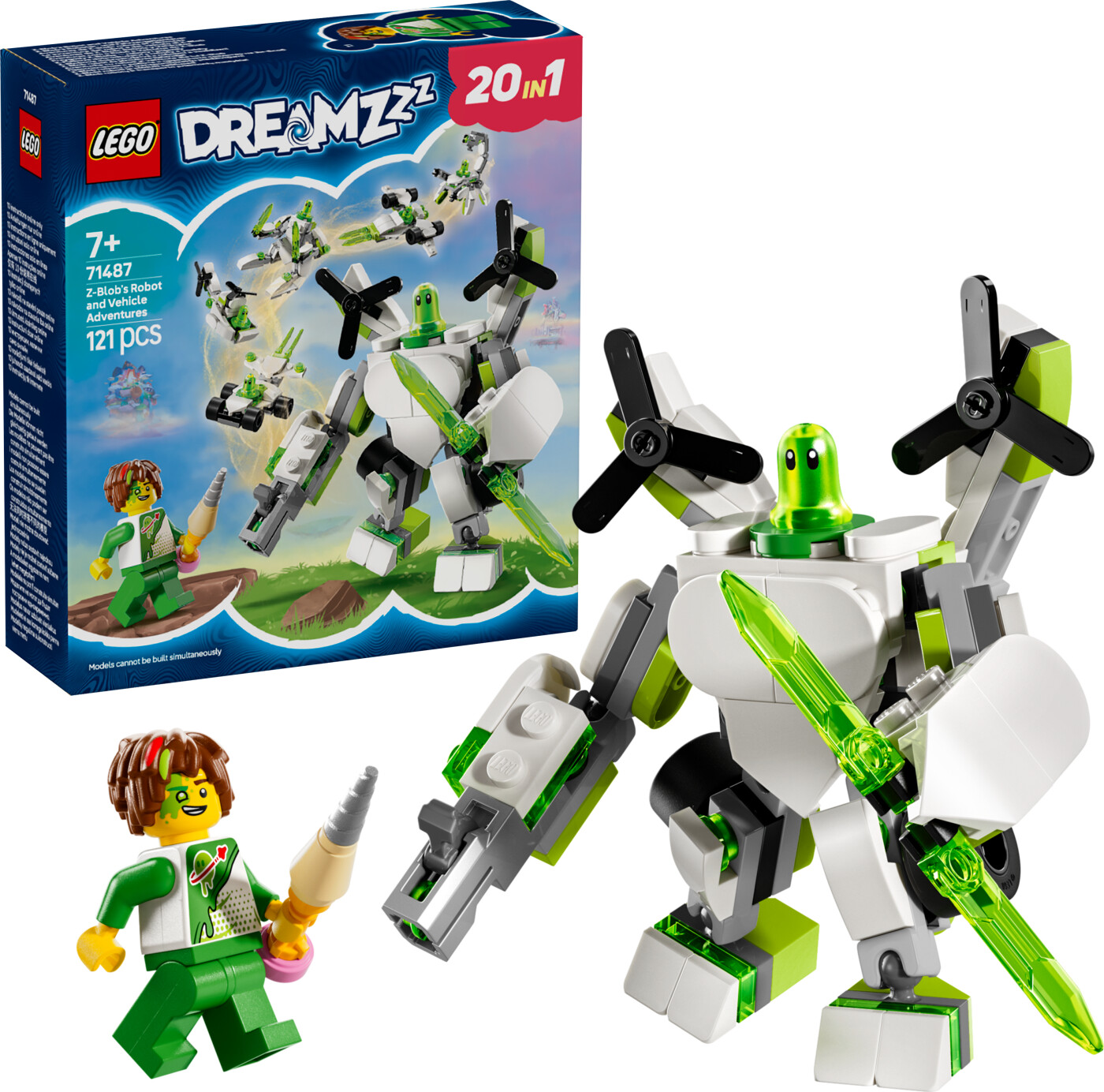 Lego Dreamzzz - Z-blobs Robot- Og Fartøjseventyr - 71487