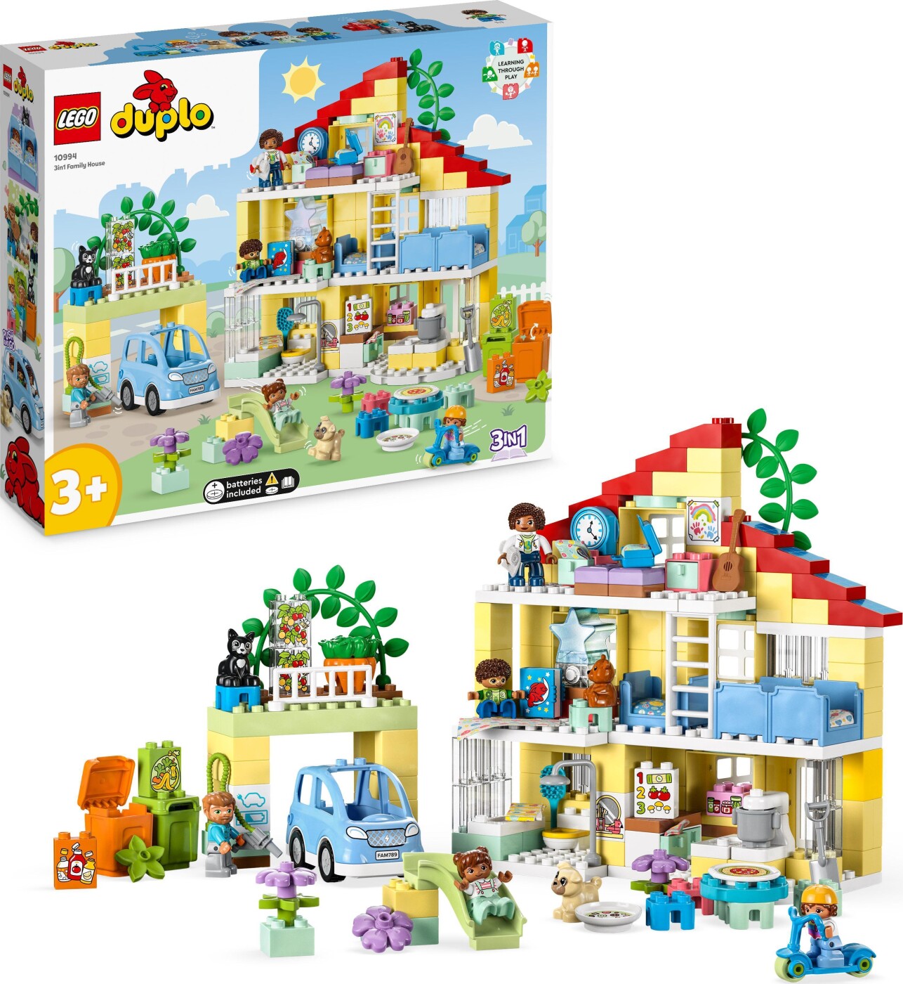 Billede af Lego Duplo - Familie Hus 3-i-1 - 10994 hos Gucca.dk