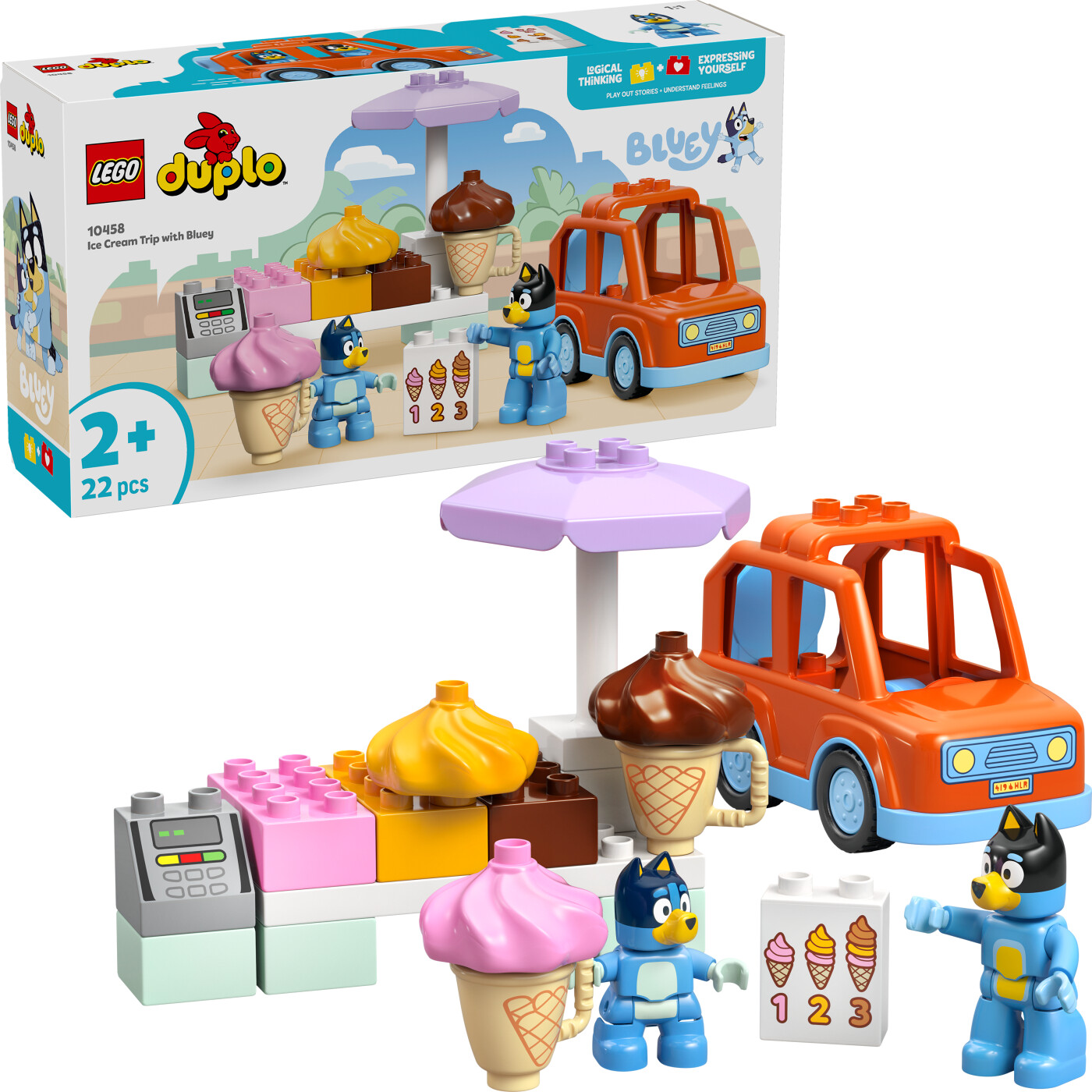 Lego Duplo - Is - udflugt Med Bluey