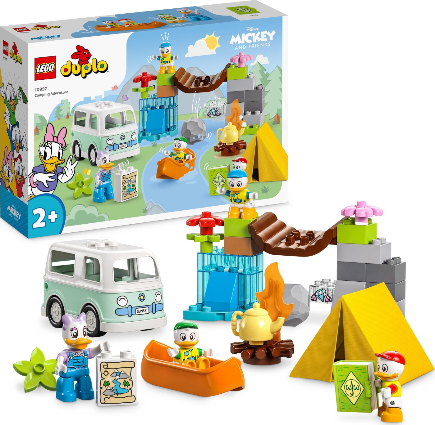 Lego Duplo Mickey And Friends - Camping Eventyr - 10997 | Se tilbud og på Gucca.dk
