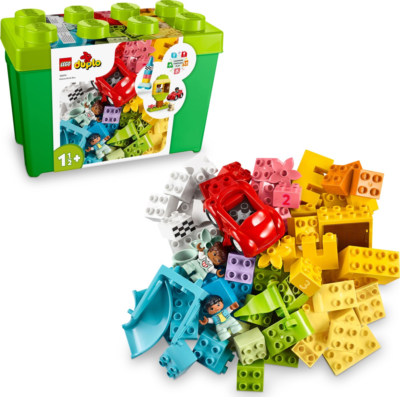 Billede af Lego Duplo - Luksuskasse Med Klodser - 10914 hos Gucca.dk