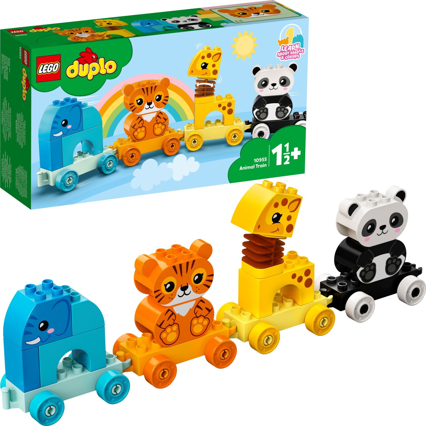Lego - Tog Med Dyr - 10955 | Se tilbud og køb på Gucca.dk