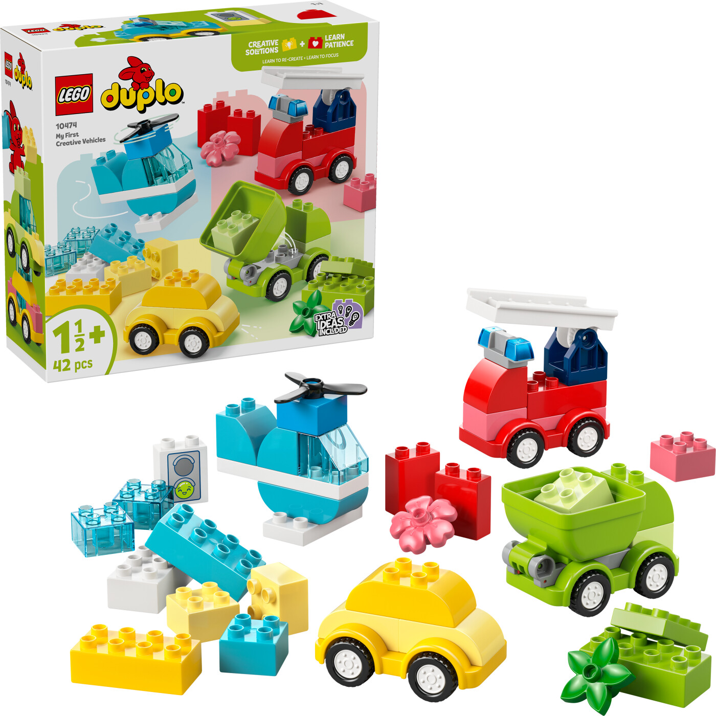 Lego 10474 - Duplo My First - Kreative Fartøjer