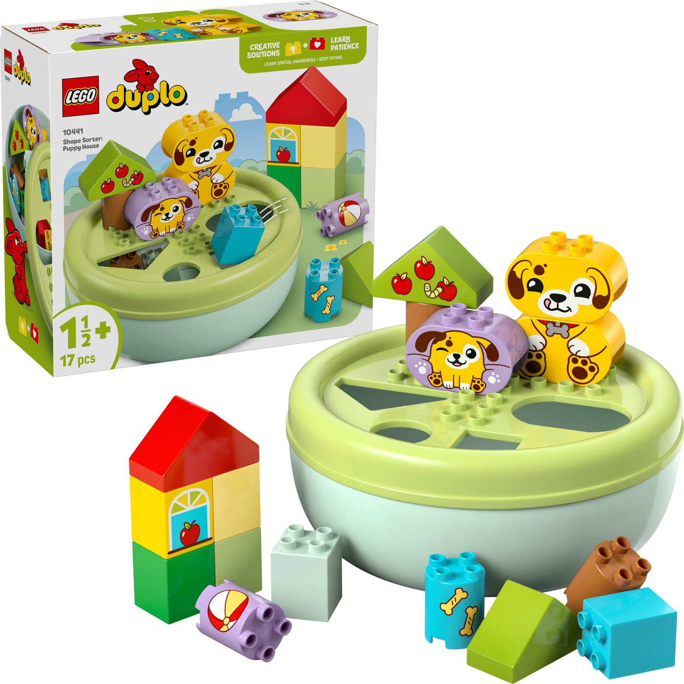 Lego Duplo - My First - Puttekasse: Hundehus - 10441
