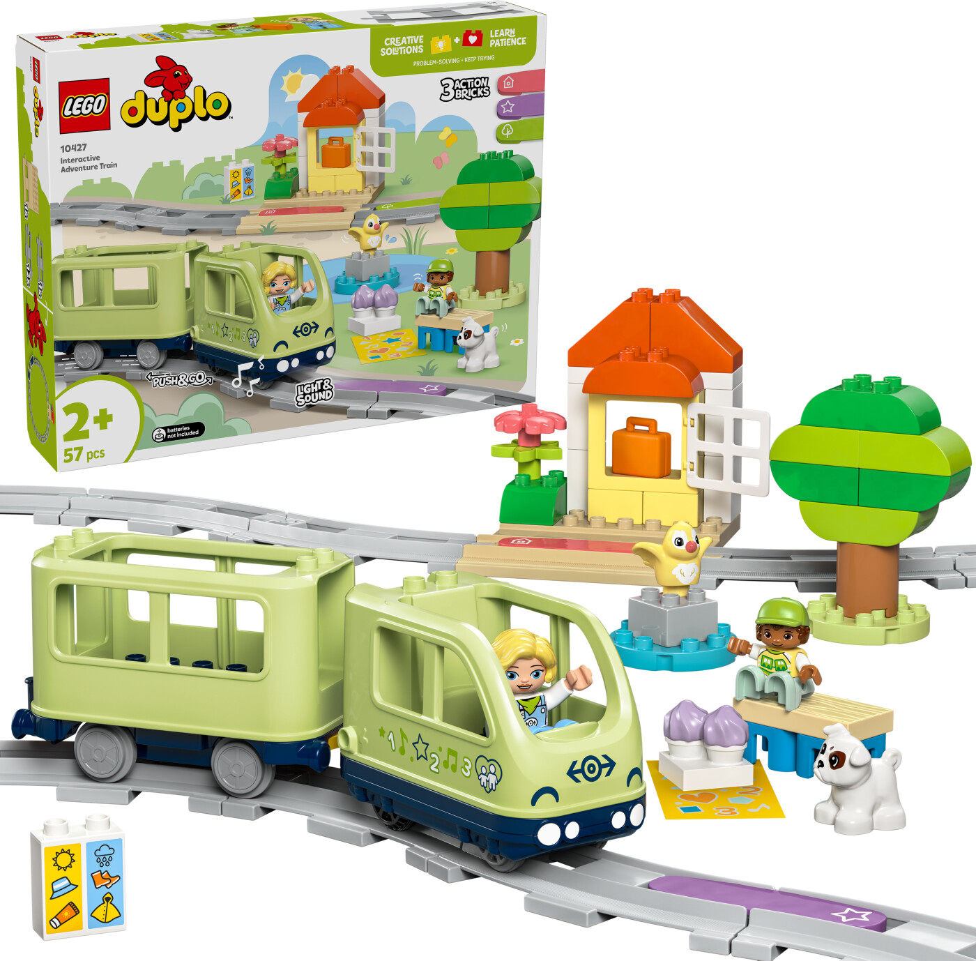 Lego - Duplo Town - Interaktivt Oplevelsestog (10427)