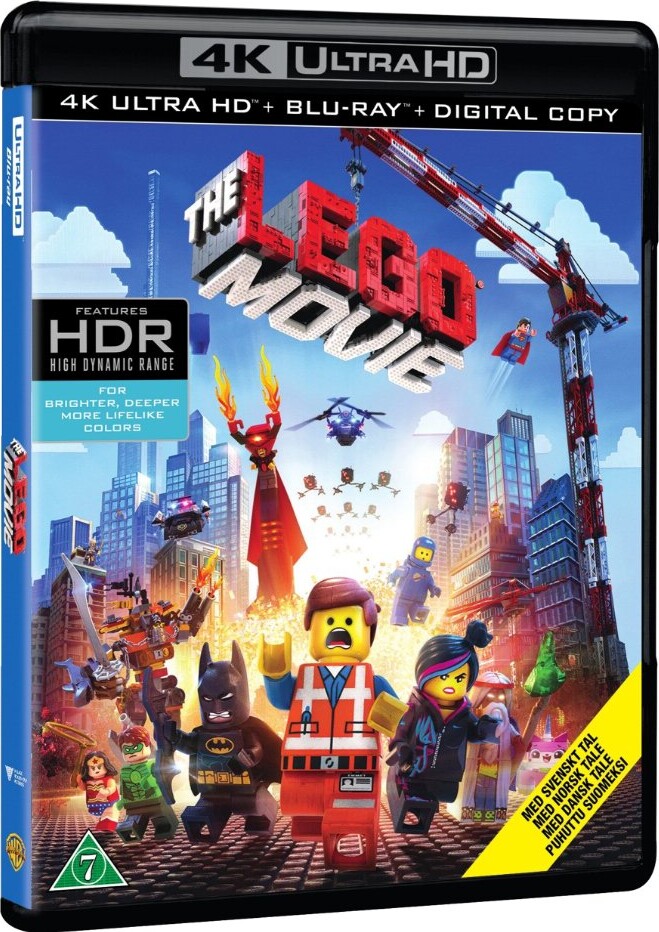 Lego The Lego Filmen 4K Ultra Hd Blu-Ray Film Køb billigt her Gucca.dk