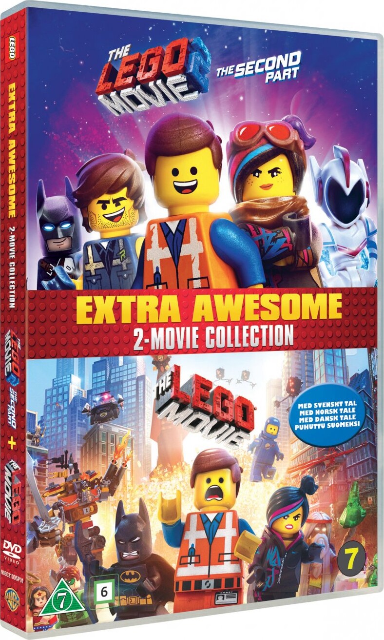 The Lego Movie 1-2 / Lego Filmen 1-2 - DVD - Film