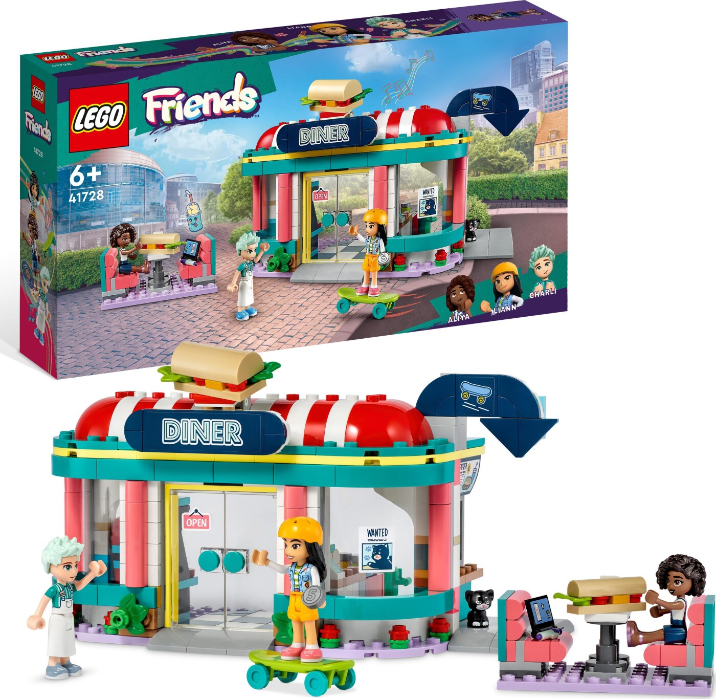 Billede af Lego Friends - Heartlake diner - 41728