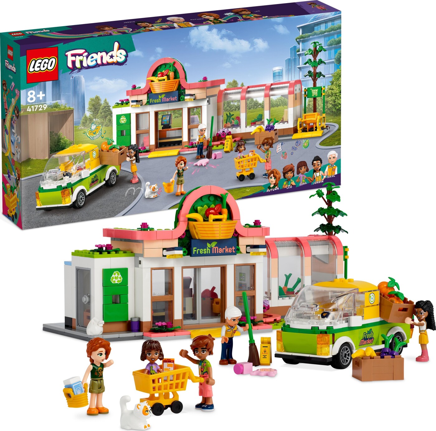 Lego Friends - Økologisk Købmandsbutik - 41729 | Se tilbud på Gucca.dk