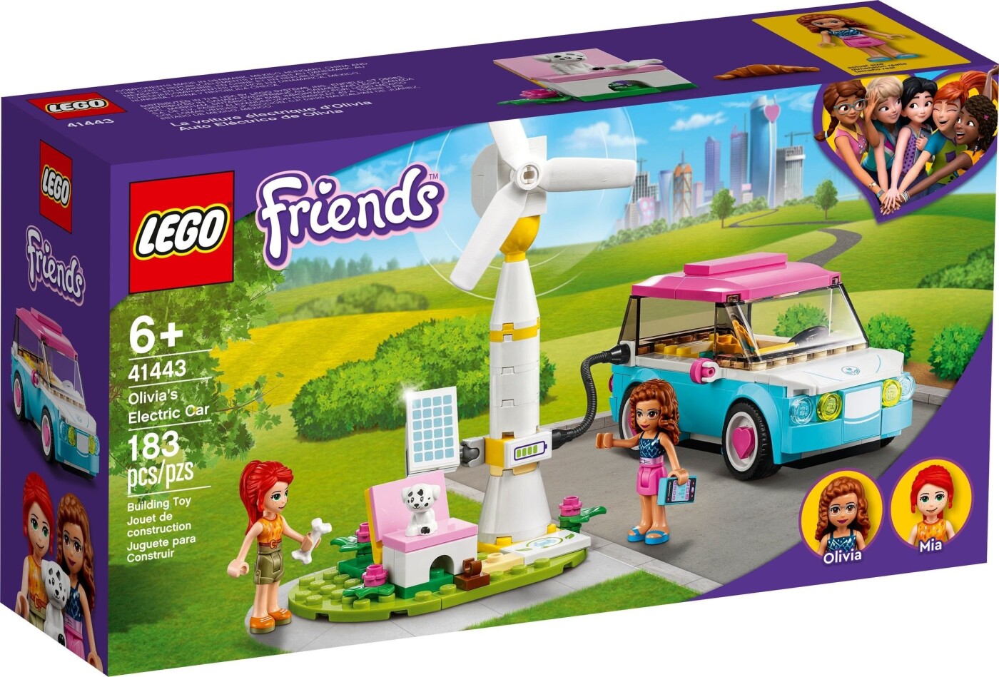lørdag Assimilate Baby Lego Friends - Olivias Elbil - 41443 | Se tilbud og køb på Gucca.dk
