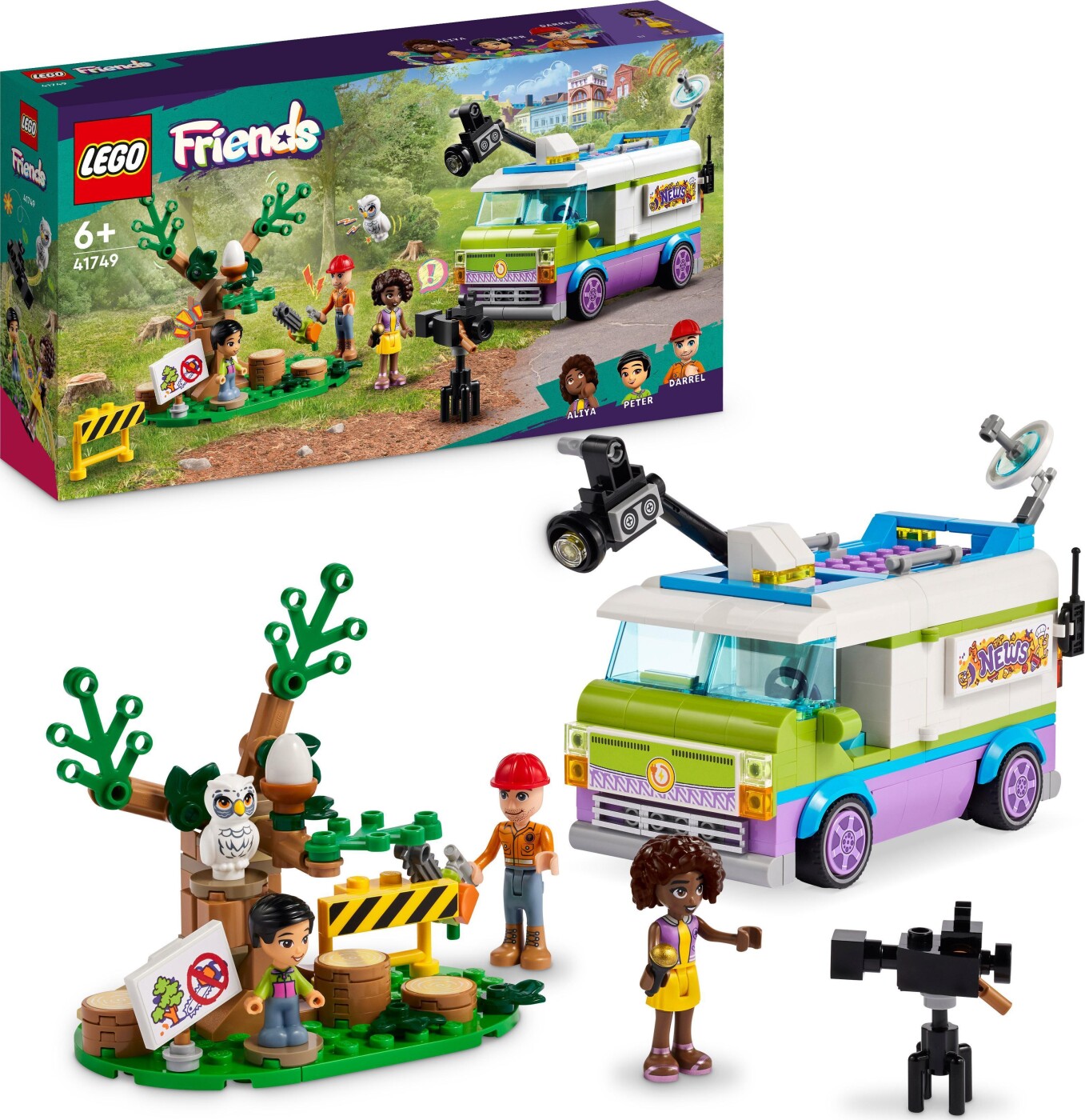 Lego Friends - Reportagevogn