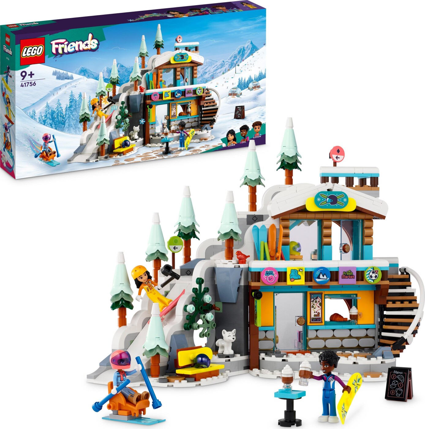 Billede af Lego Friends - Skibakke Og Café - 41756