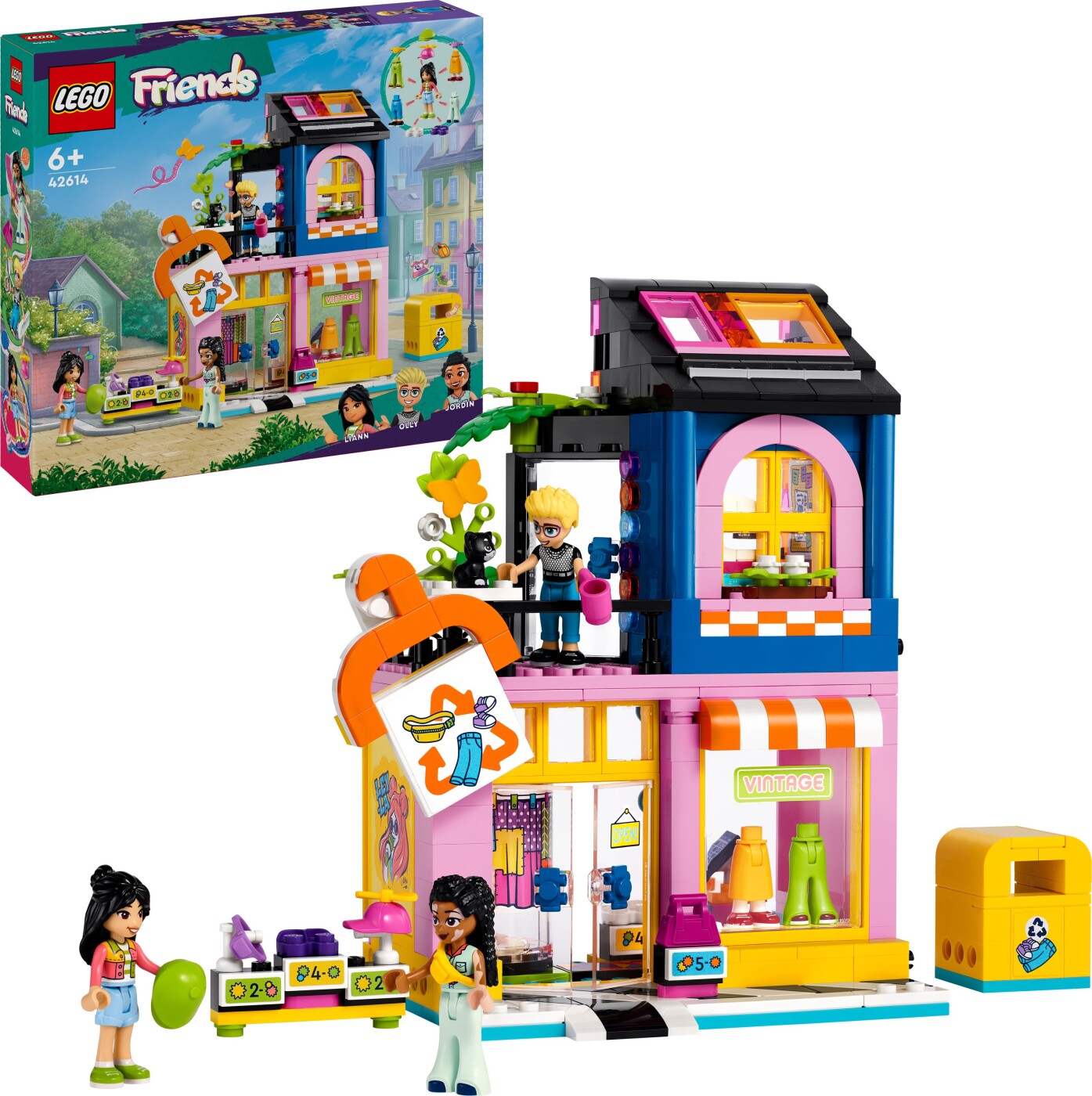 Lego Friends - Vintage Modebutik - 42614