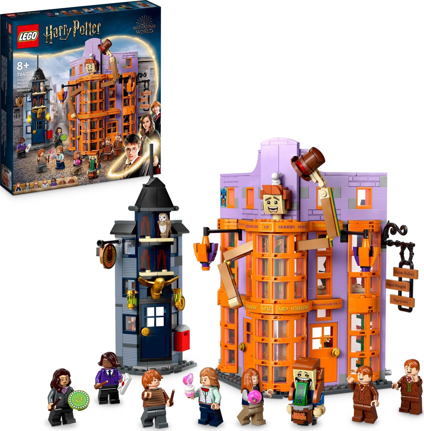 Lego Potter - Brødrene Weasleys Troldmandstricks - 76422 | Se tilbud og køb på Gucca.dk