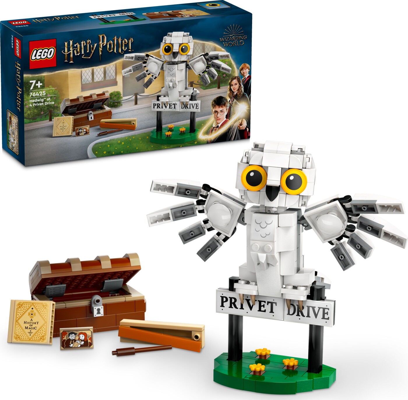 Billede af Lego Harry Potter - Hedvig På Ligustervænget Nr. 4 - 76425 hos Gucca.dk