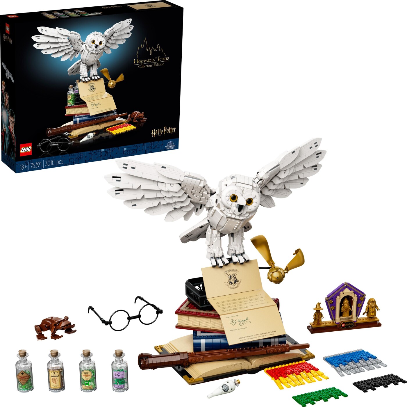 Billede af Lego Harry Potter - Hogwarts-ikoner - Samlerudgave - 76391