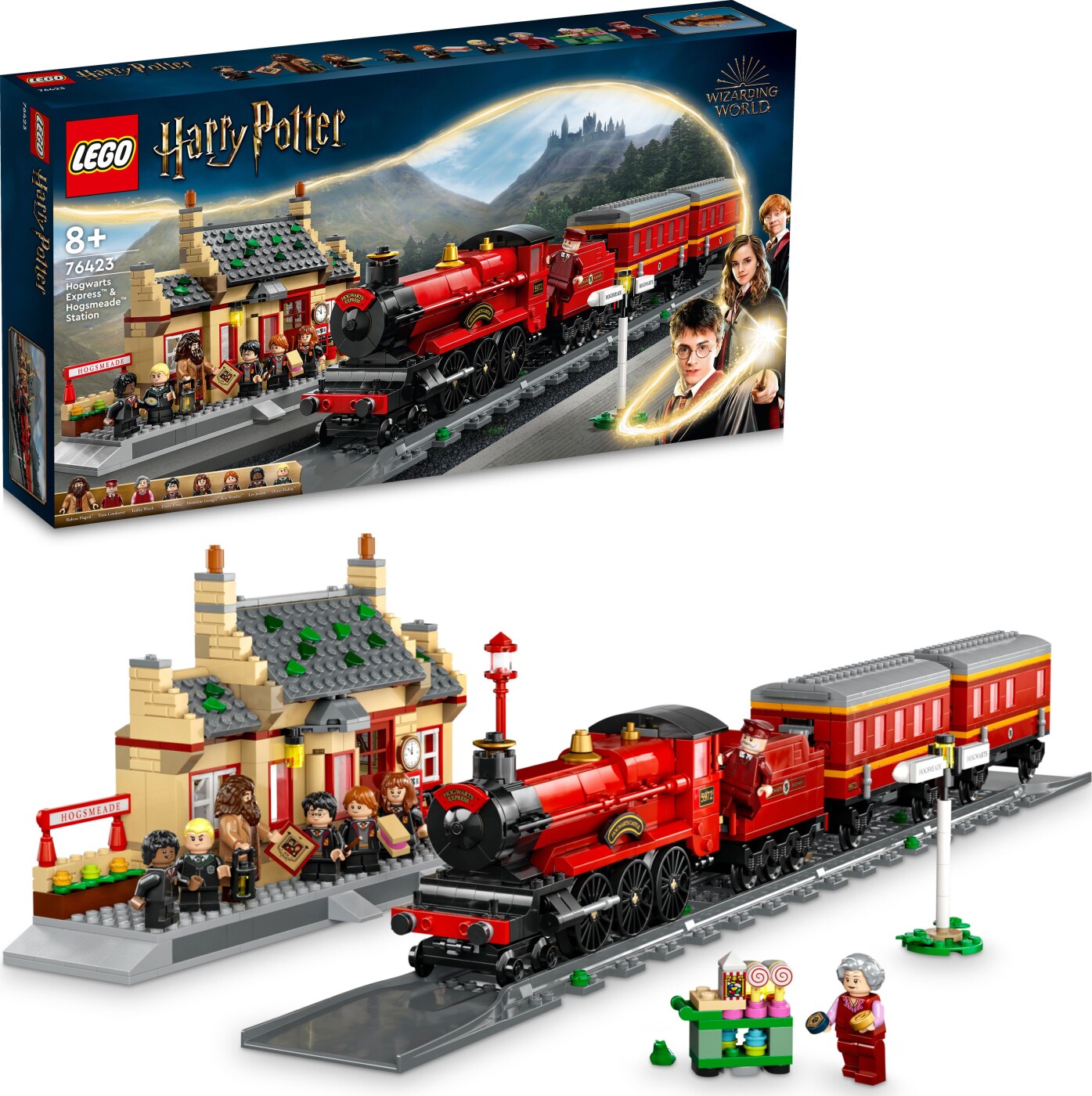 Lego Harry Potter - Hogwarts - ekspressen Og Hogsmeade Station