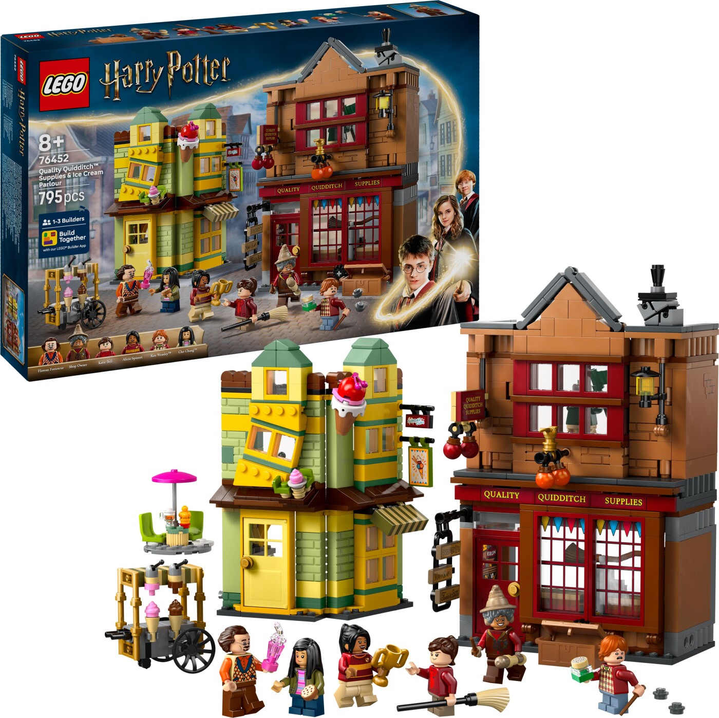 LEGO Harry Potter Kvalitetsudstyr til Quidditch™ og Iscafé