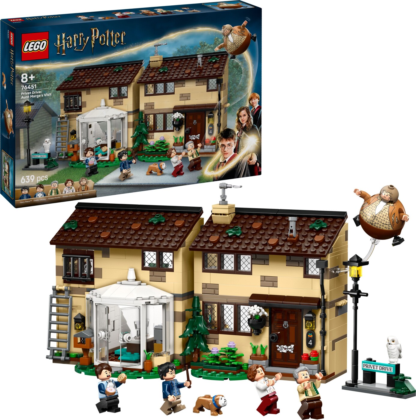 LEGO Harry Potter Ligustervænget: Tante Marges besøg