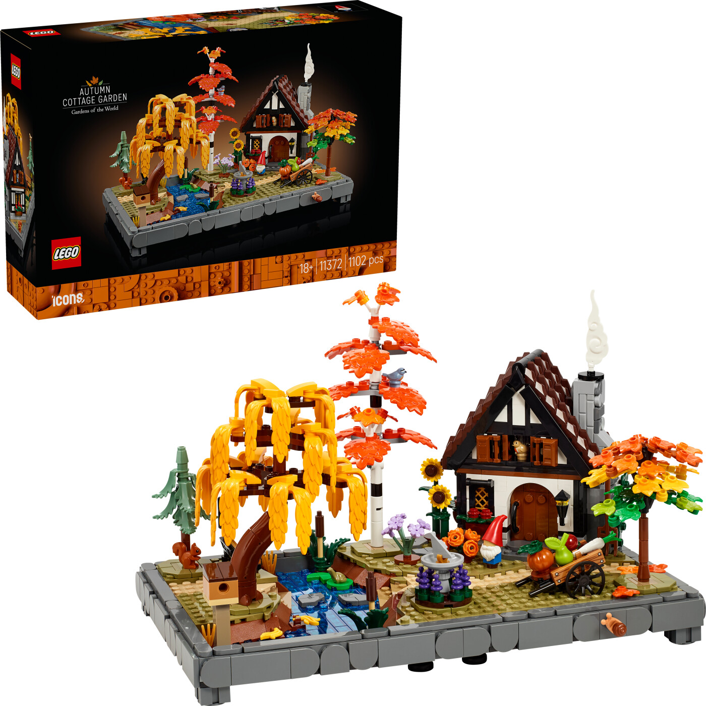 Lego 11372 - Autumn Cottage Garden - Icons