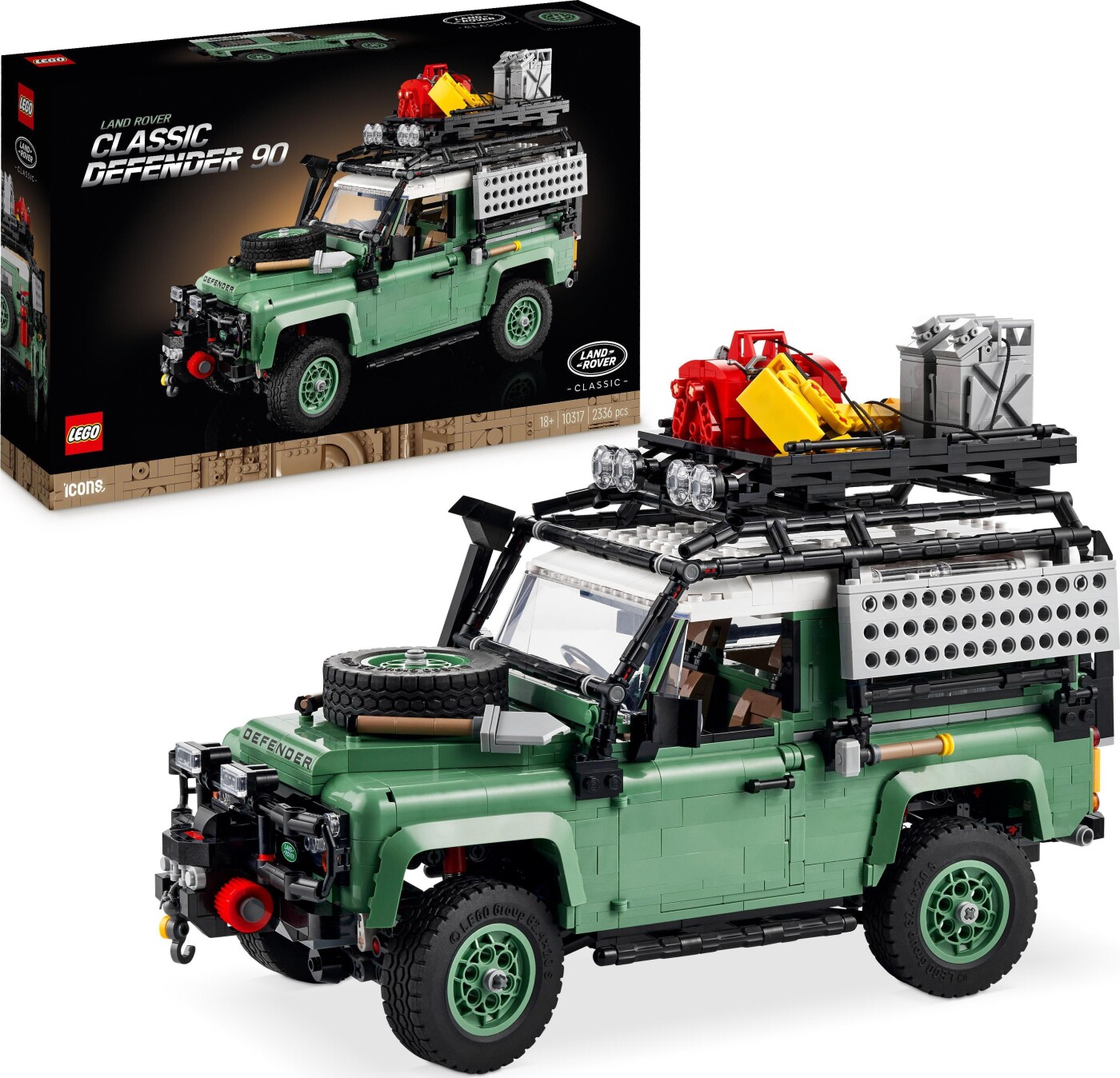 Billede af Lego Icons - Land Rover Classic Defender 90 - 10317