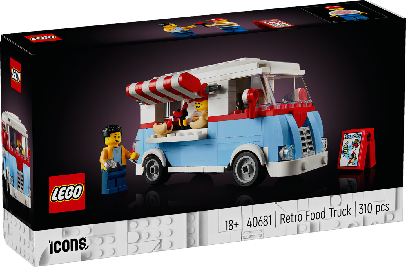 Lego 40681 - Retro Food Truck - Icons - Retro-madvogn